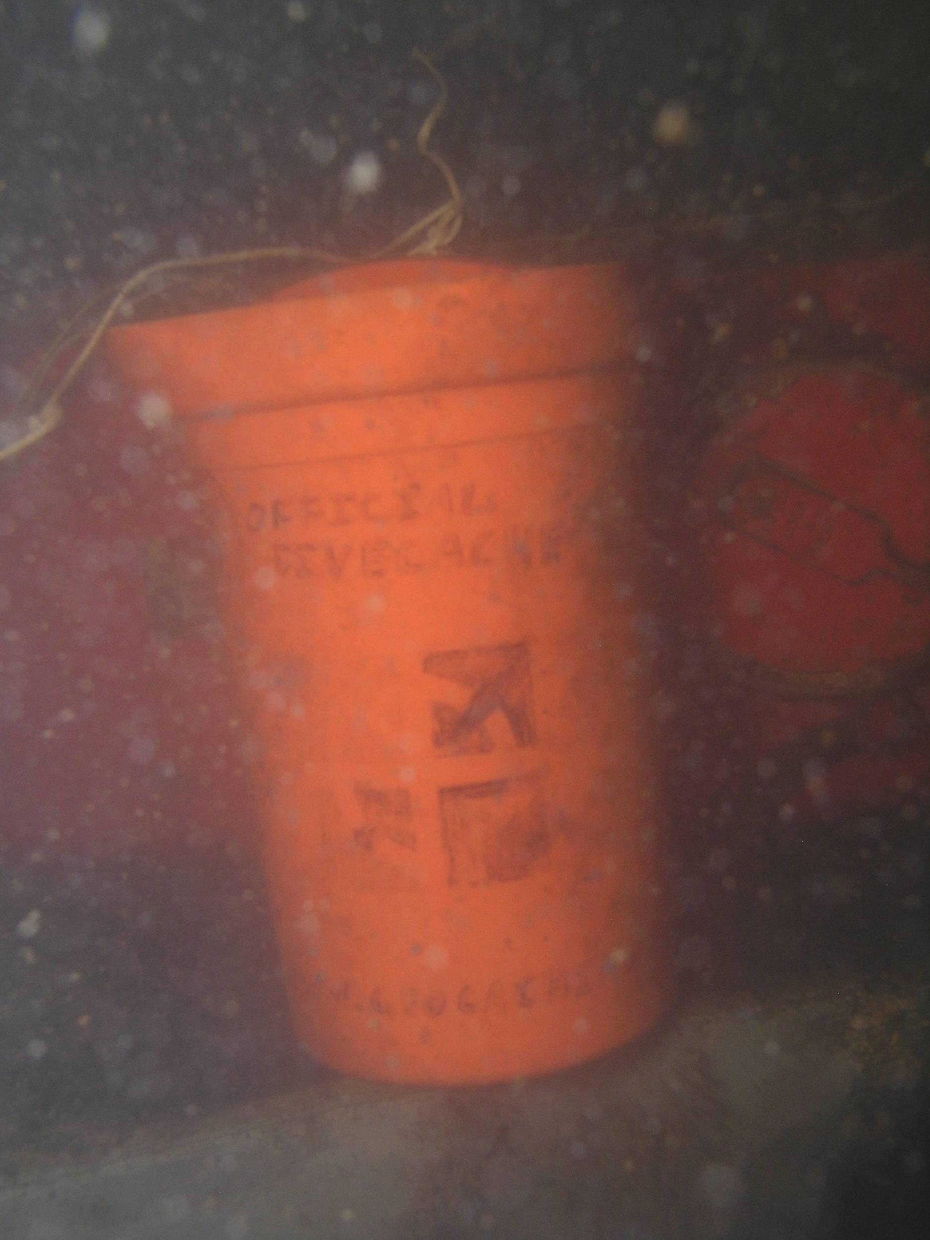 CHUM's Mammoth Divecache is still in place