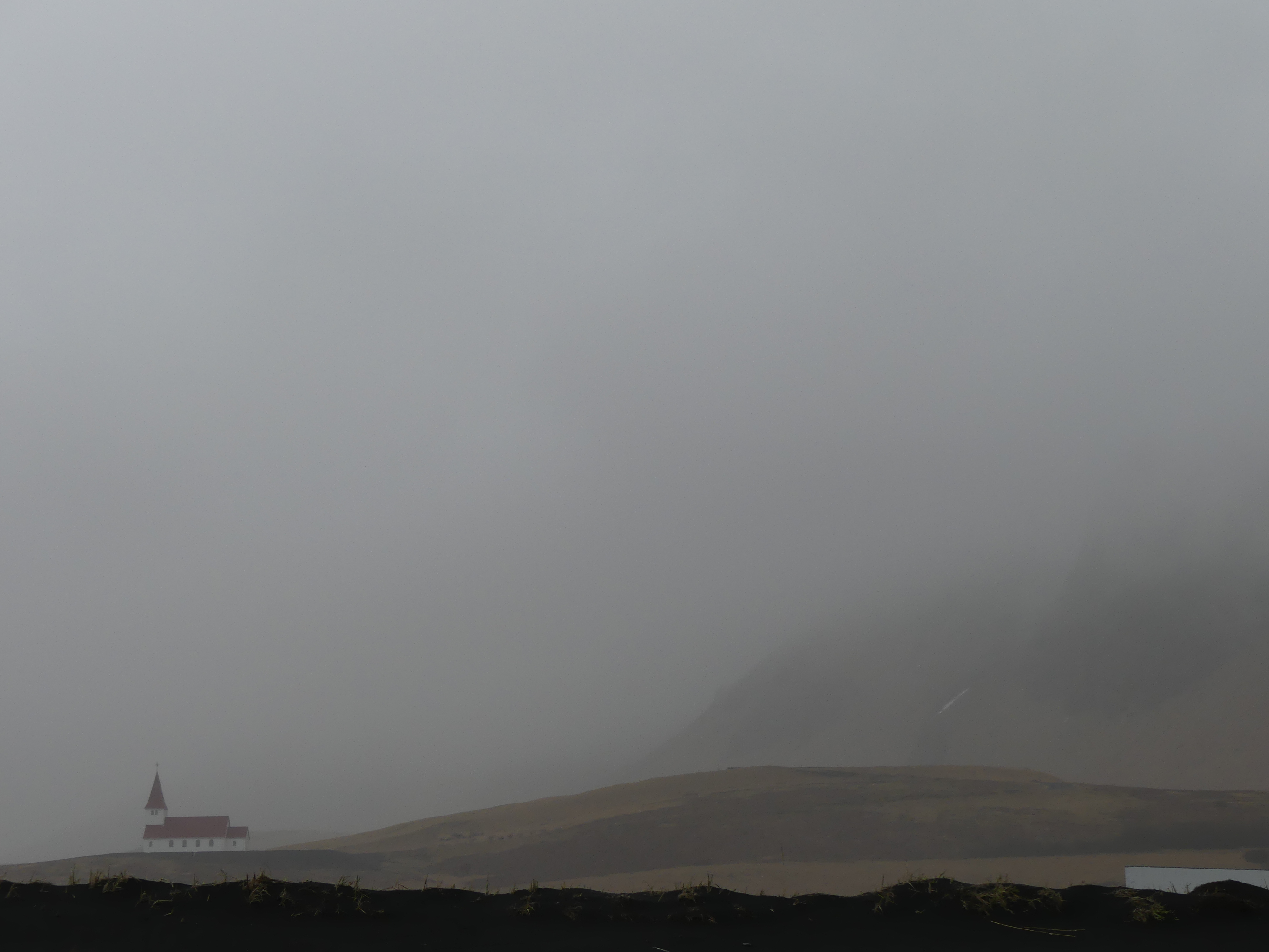 Church in the mist