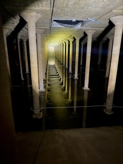 Cistern reflection