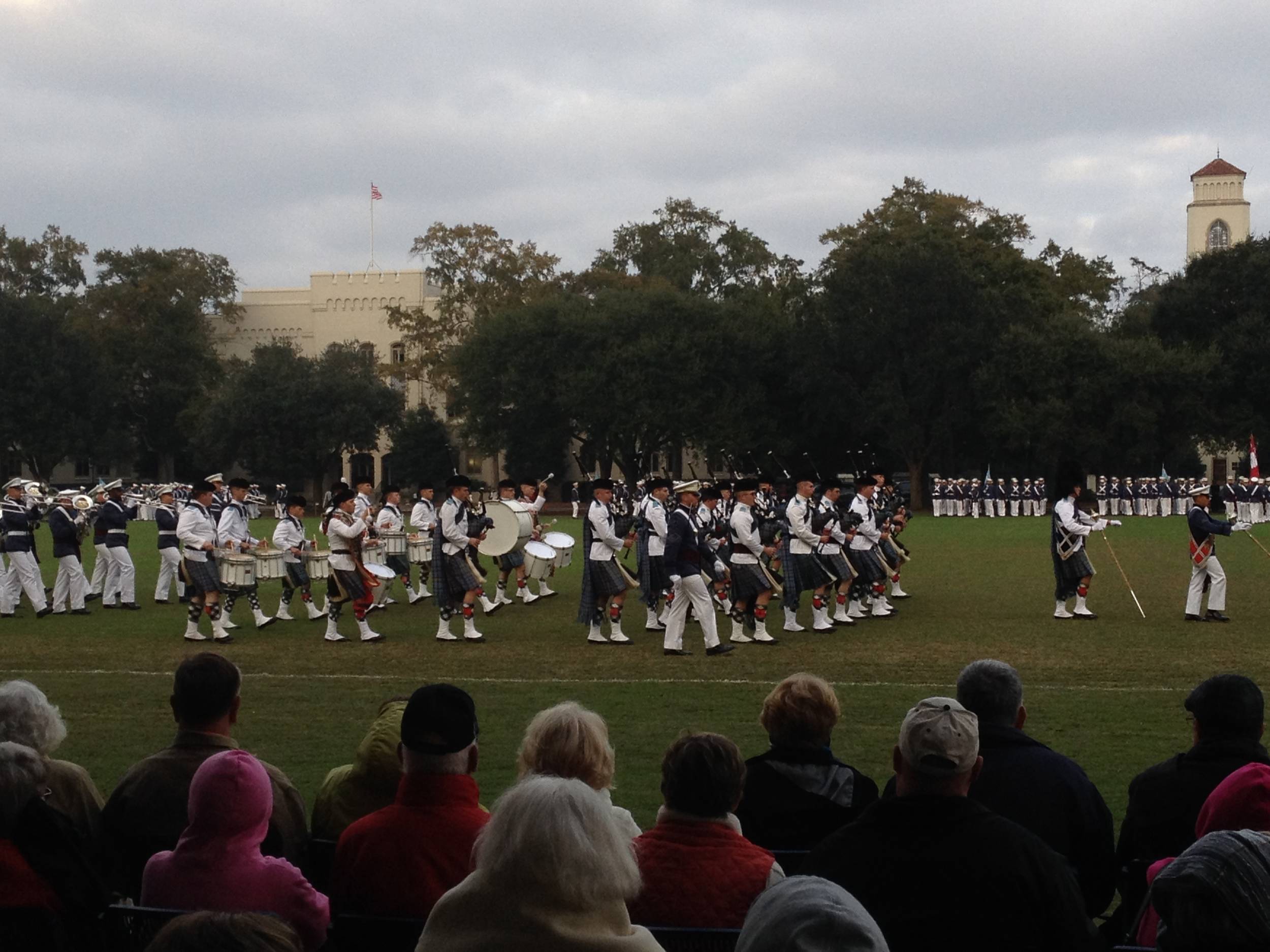 Citadel marching band