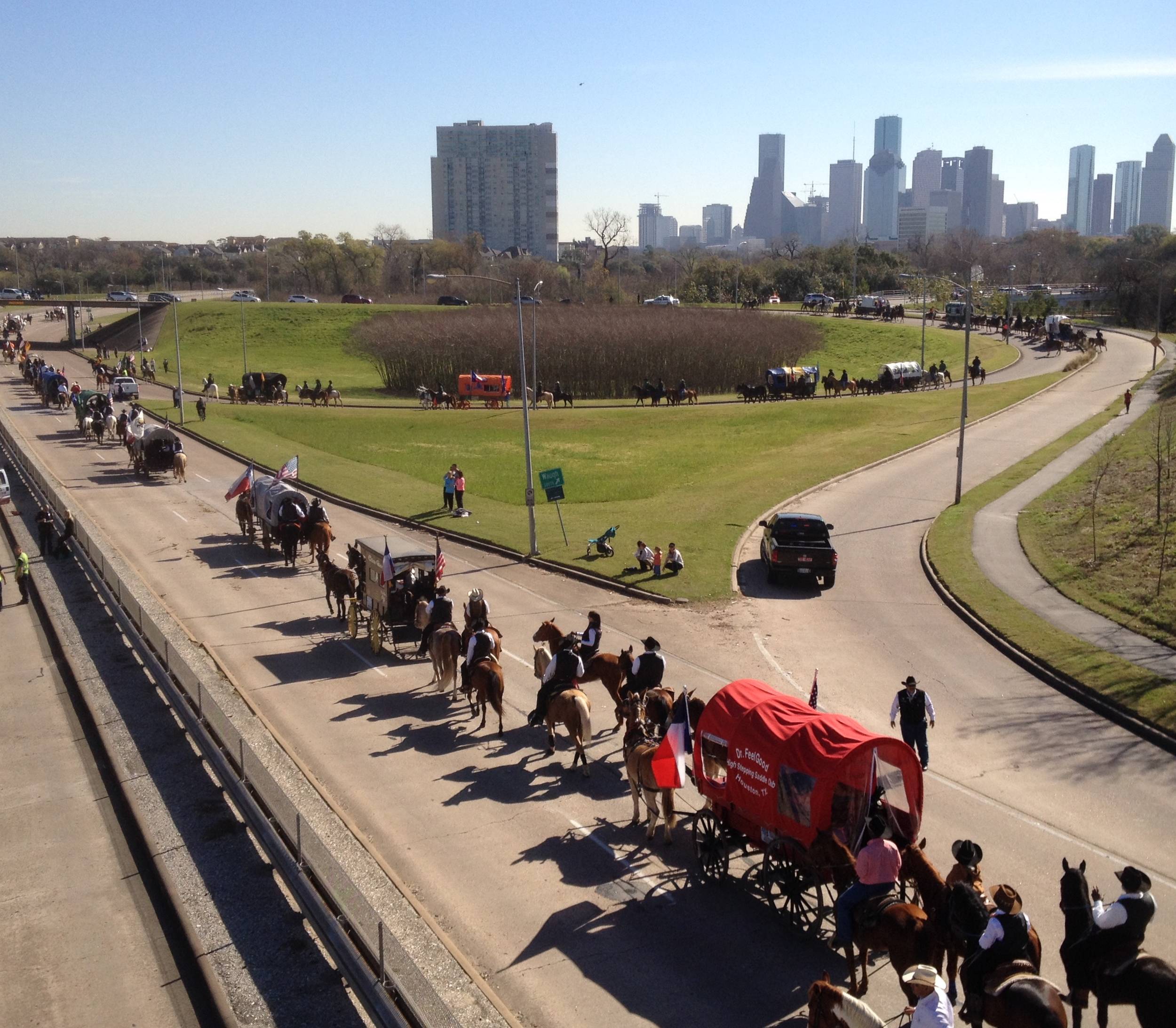 Converging trail rides