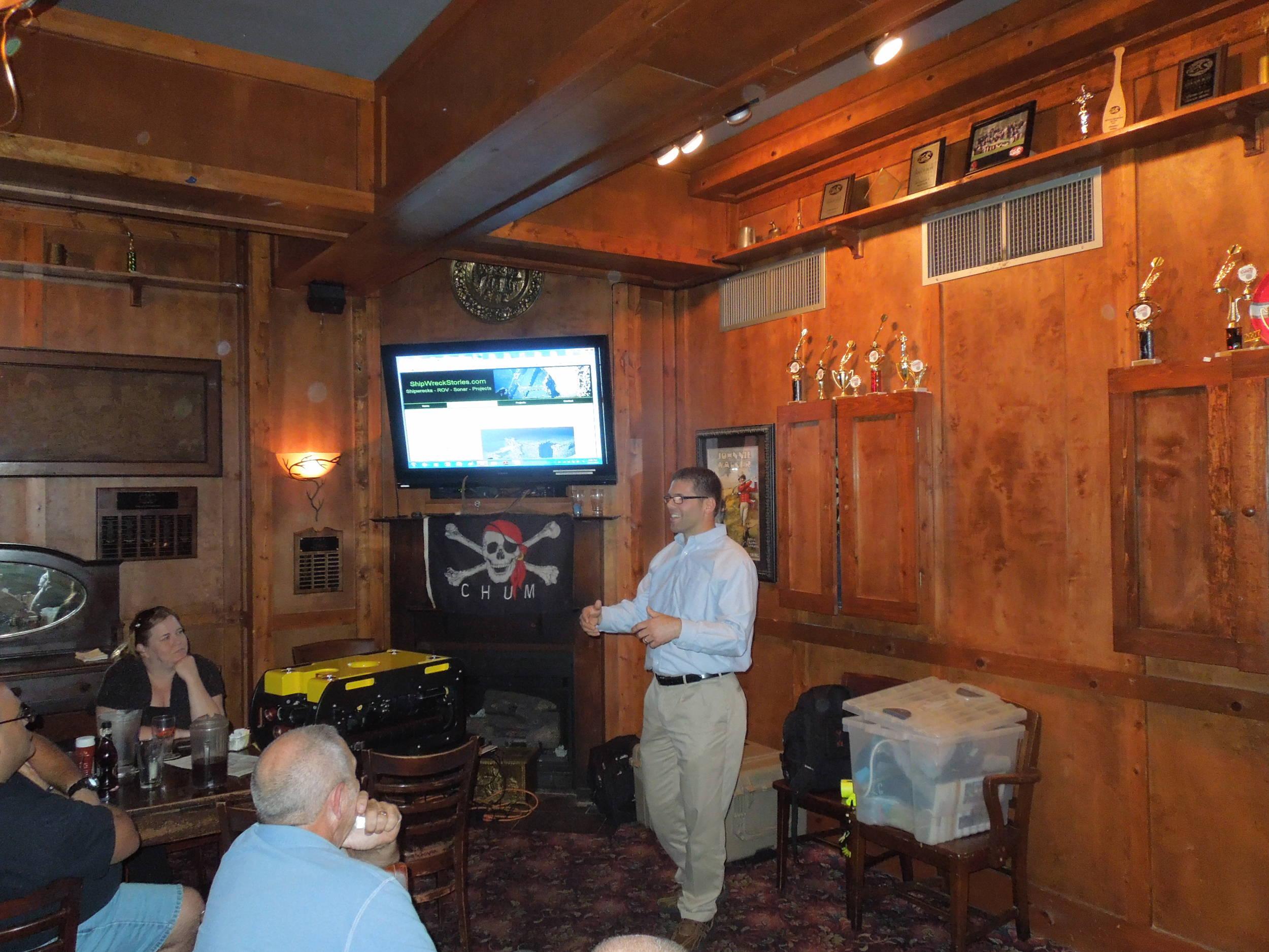 Dan Scoville, our Oct meeting