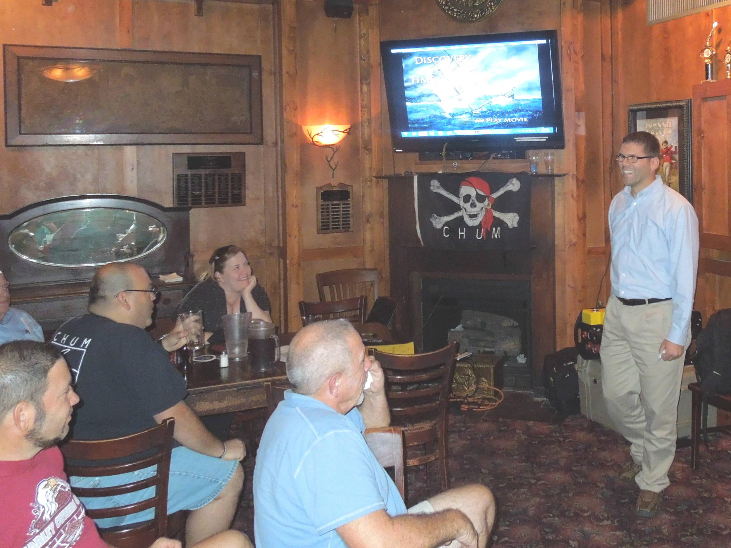 Dan Scoville, our Oct speaker