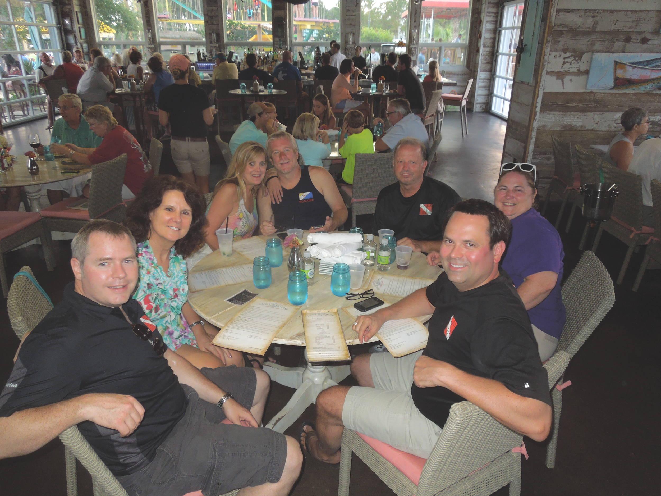 dinner at Lulu's