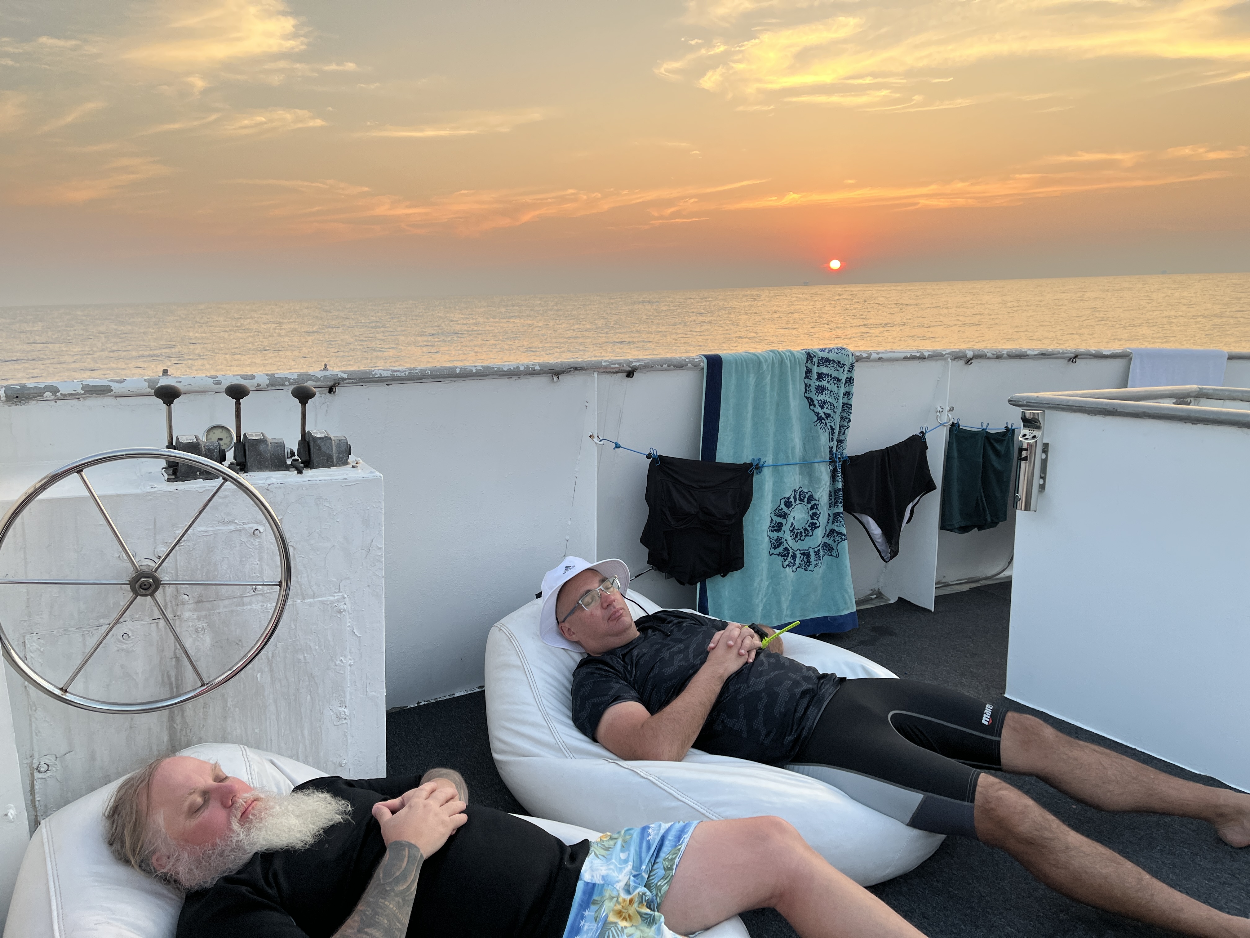 Dive buddies / nap buddies