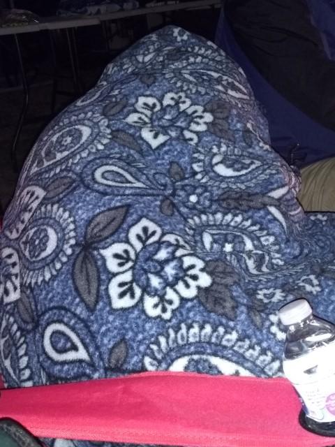 Diver_T at the campfire