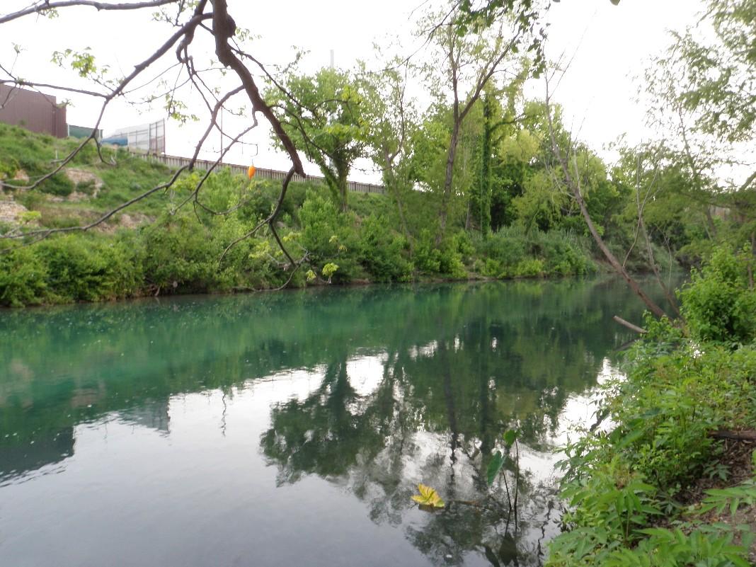 Downriver from basecamp