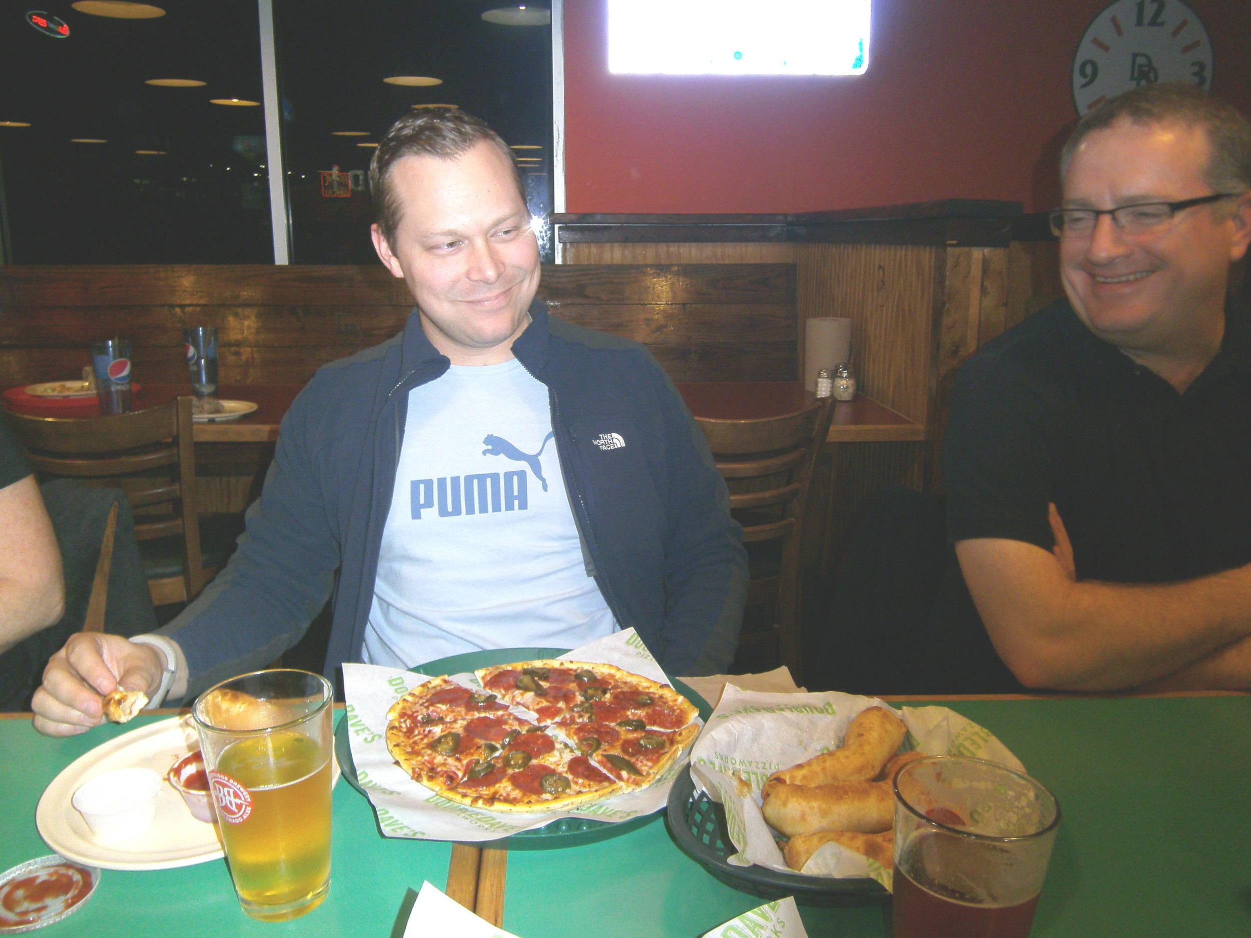 Earl Grey finds out the pizza rolls aren't appetizer-sized