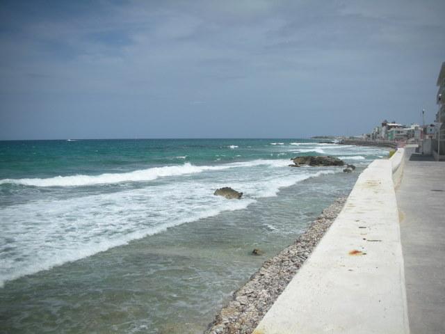 East side, looking south