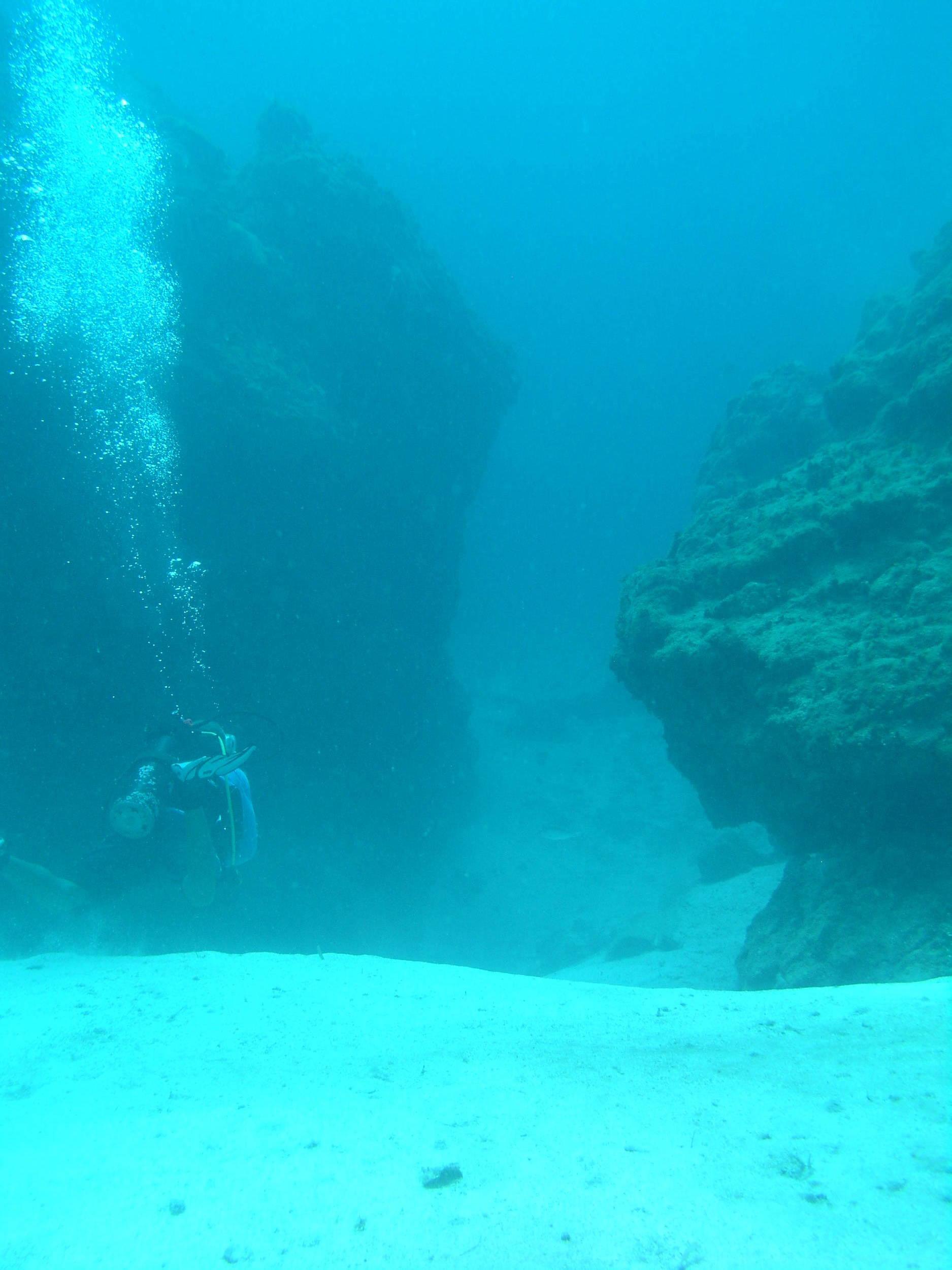 entering the channel