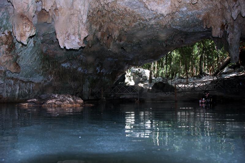 Entrance to Aktun Hu