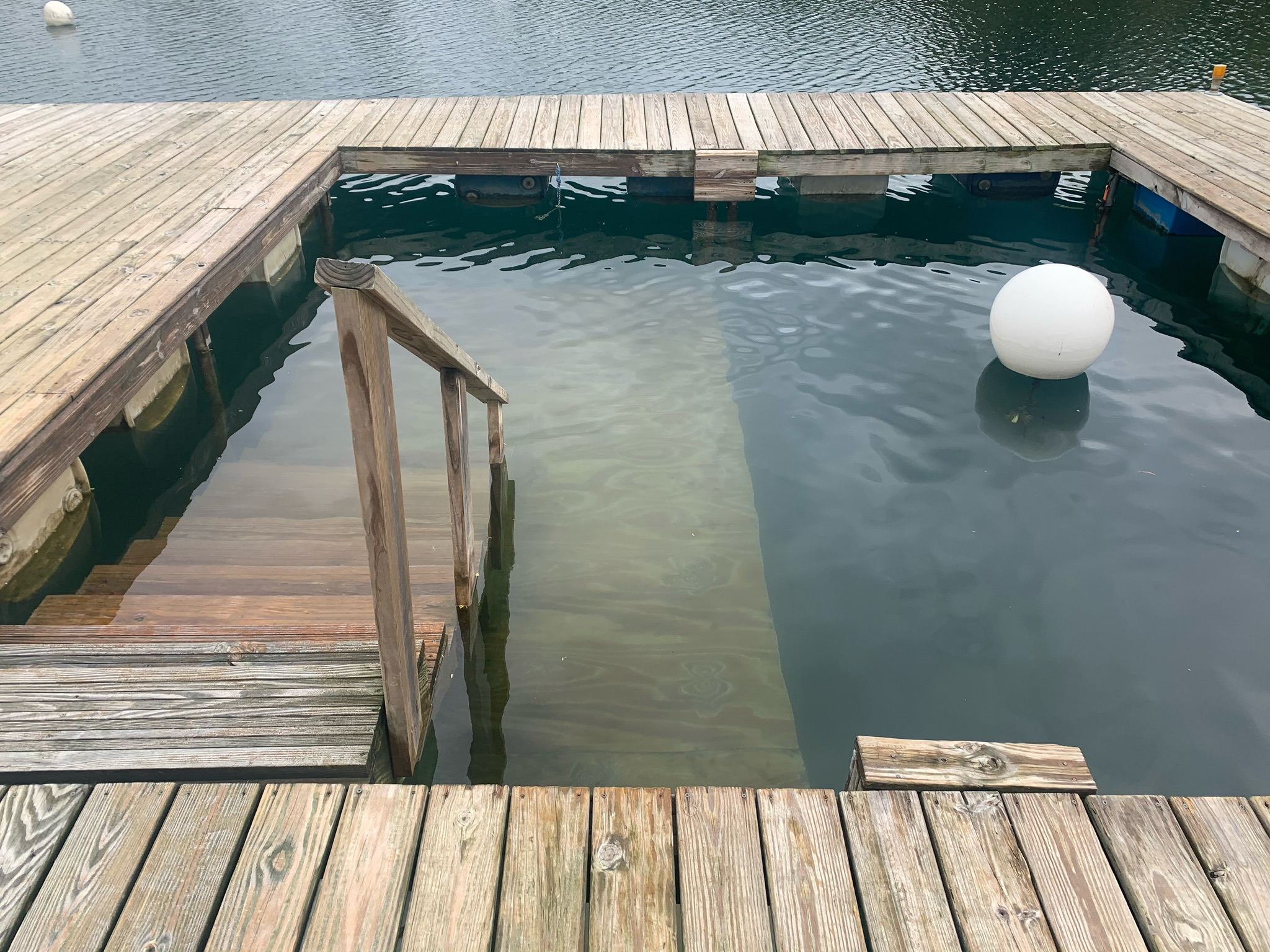 Entry dock at kraken springs