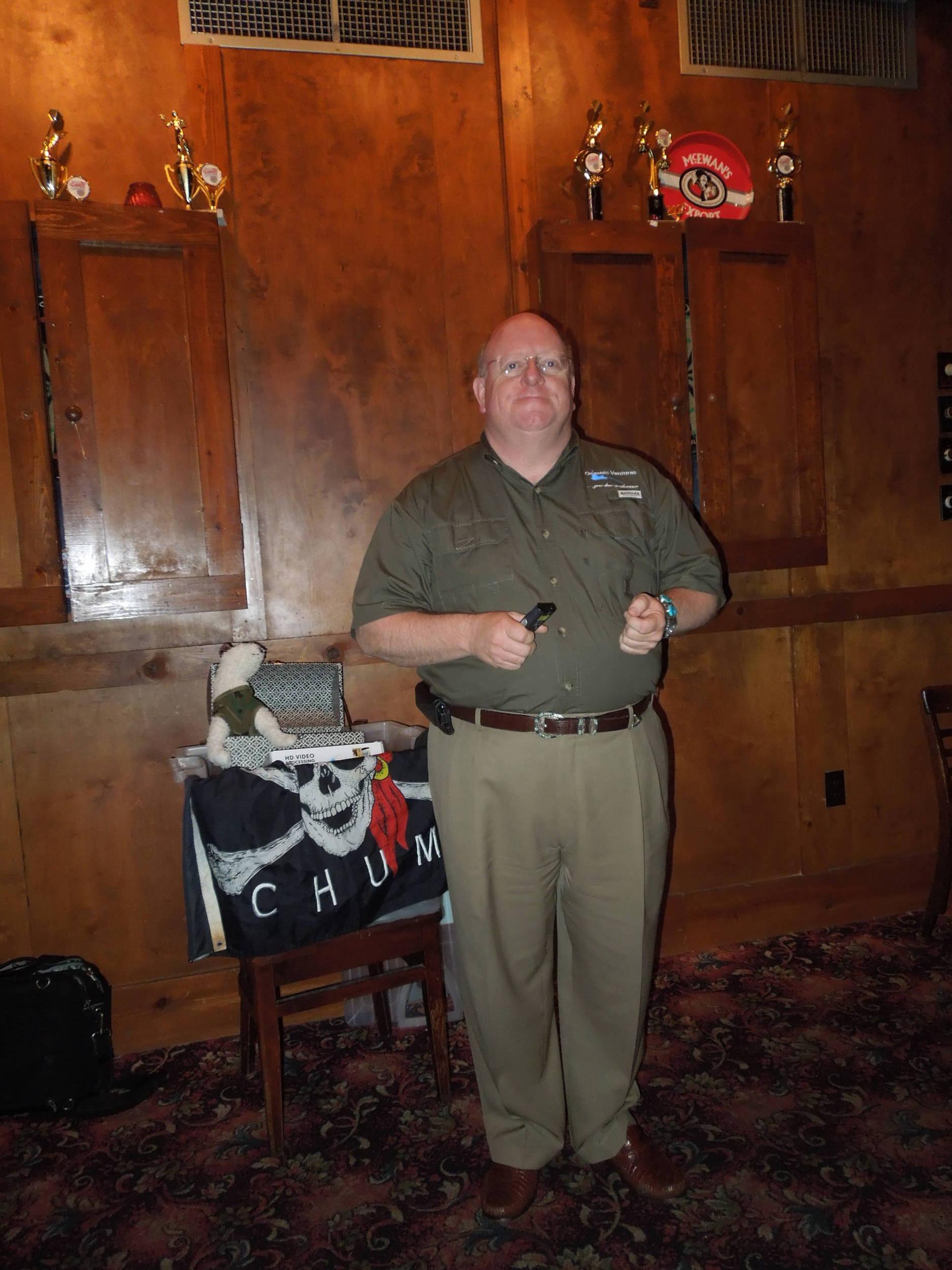 Eric Keibler, our March speaker