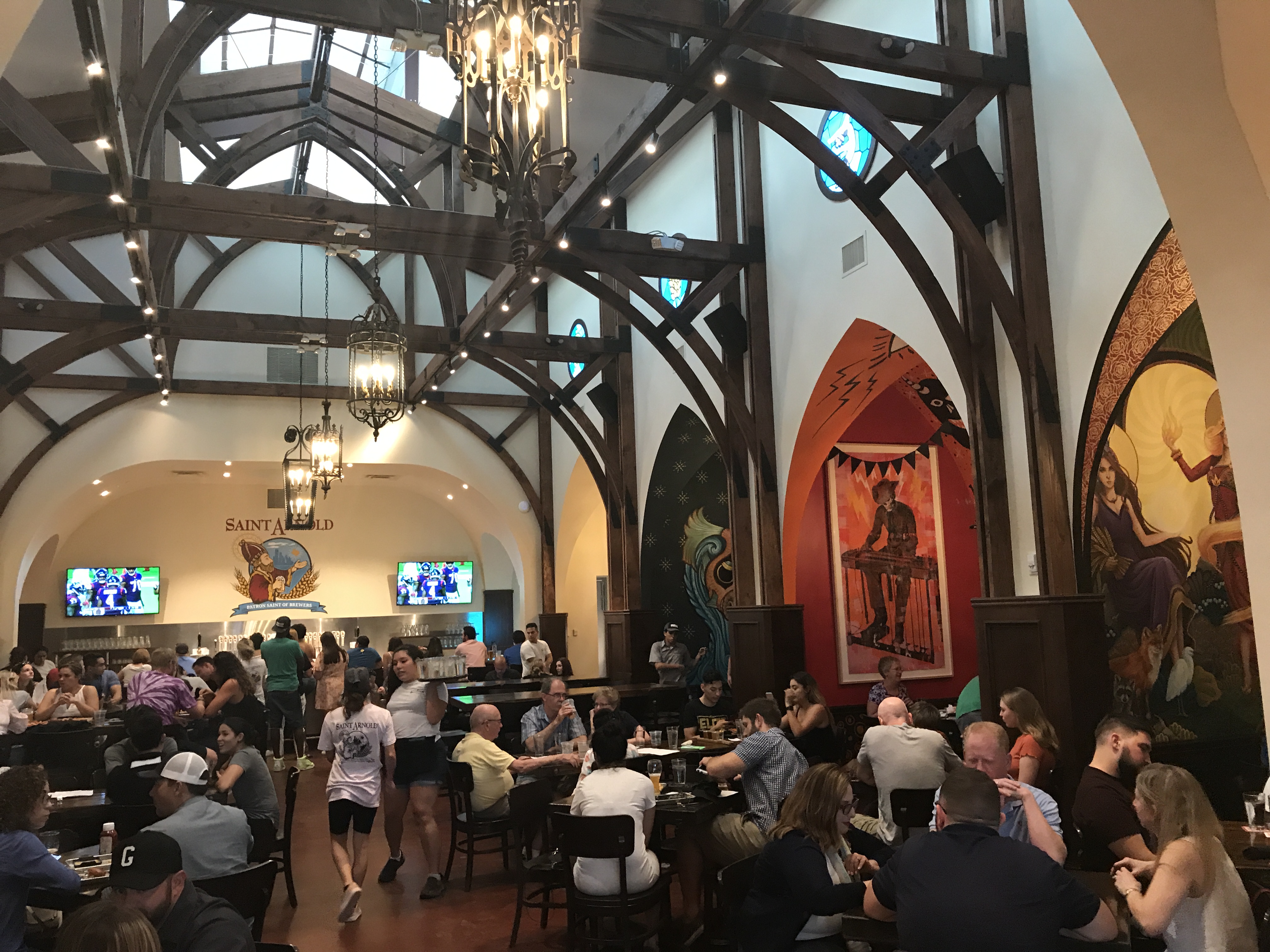 Fancy new digs at St Arnold