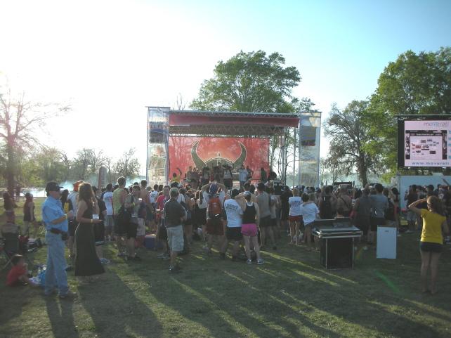 festival stage