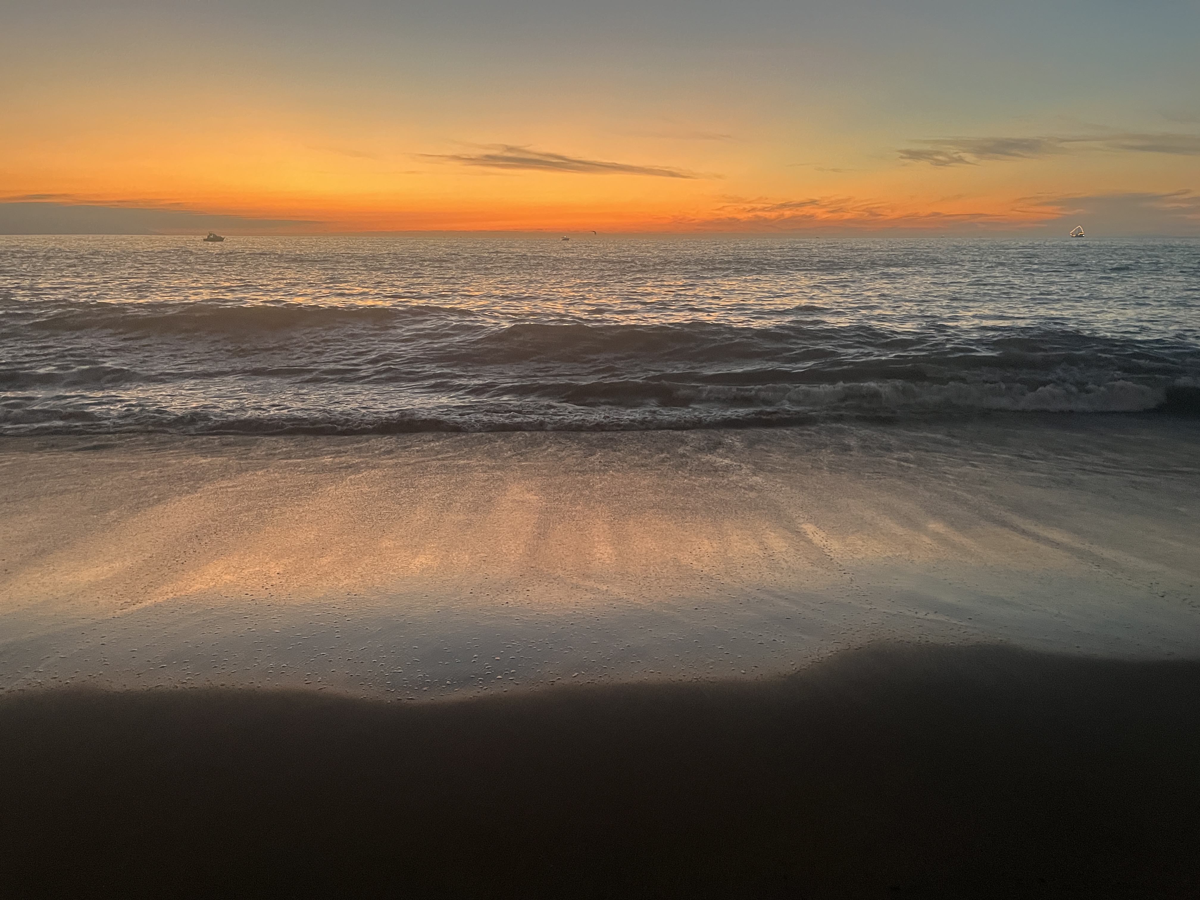 First sunset
