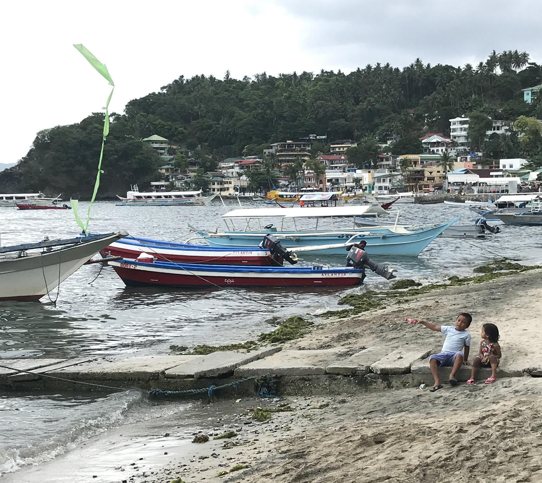 flying a kite