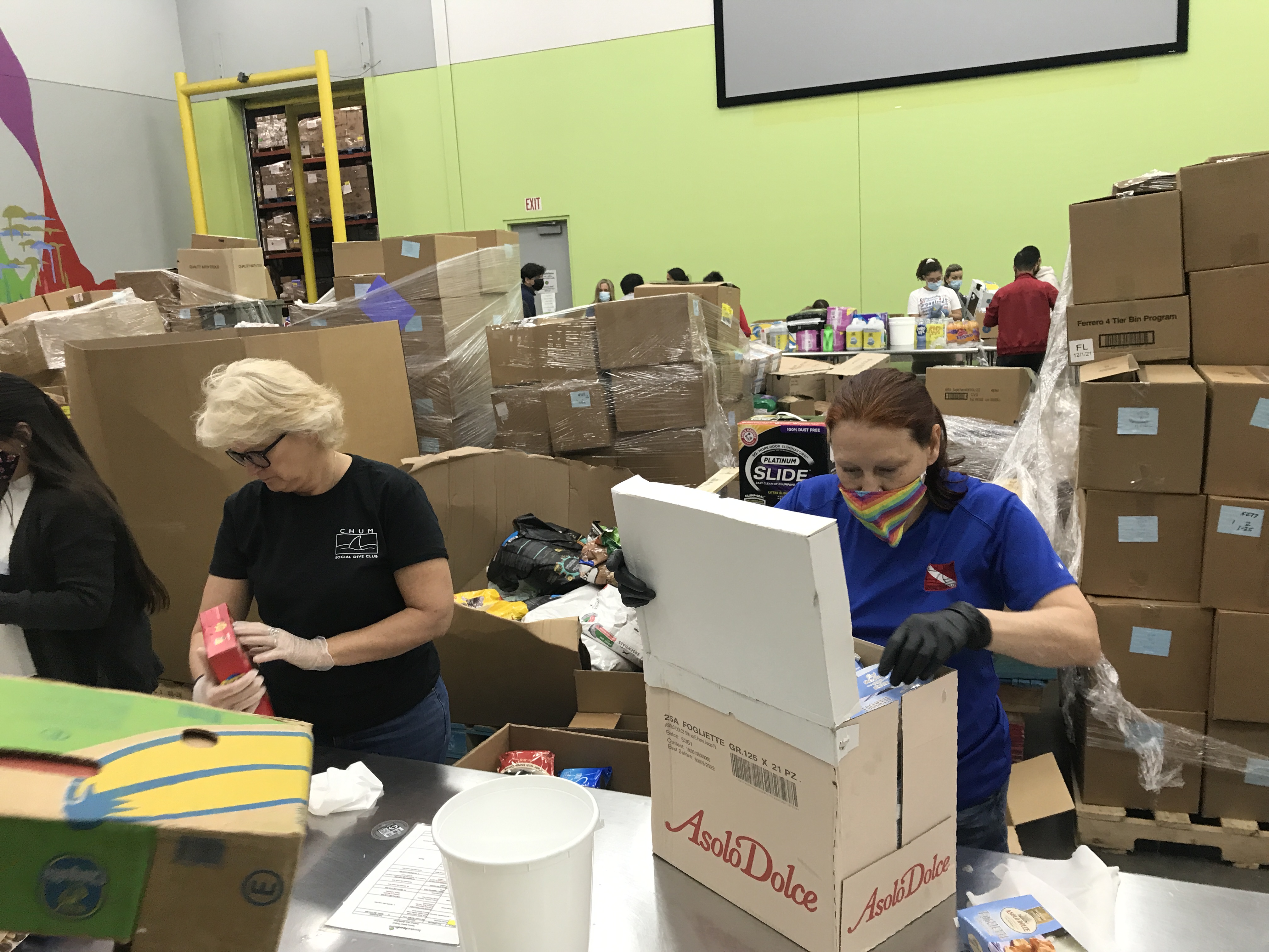 Food Bank volunteer day