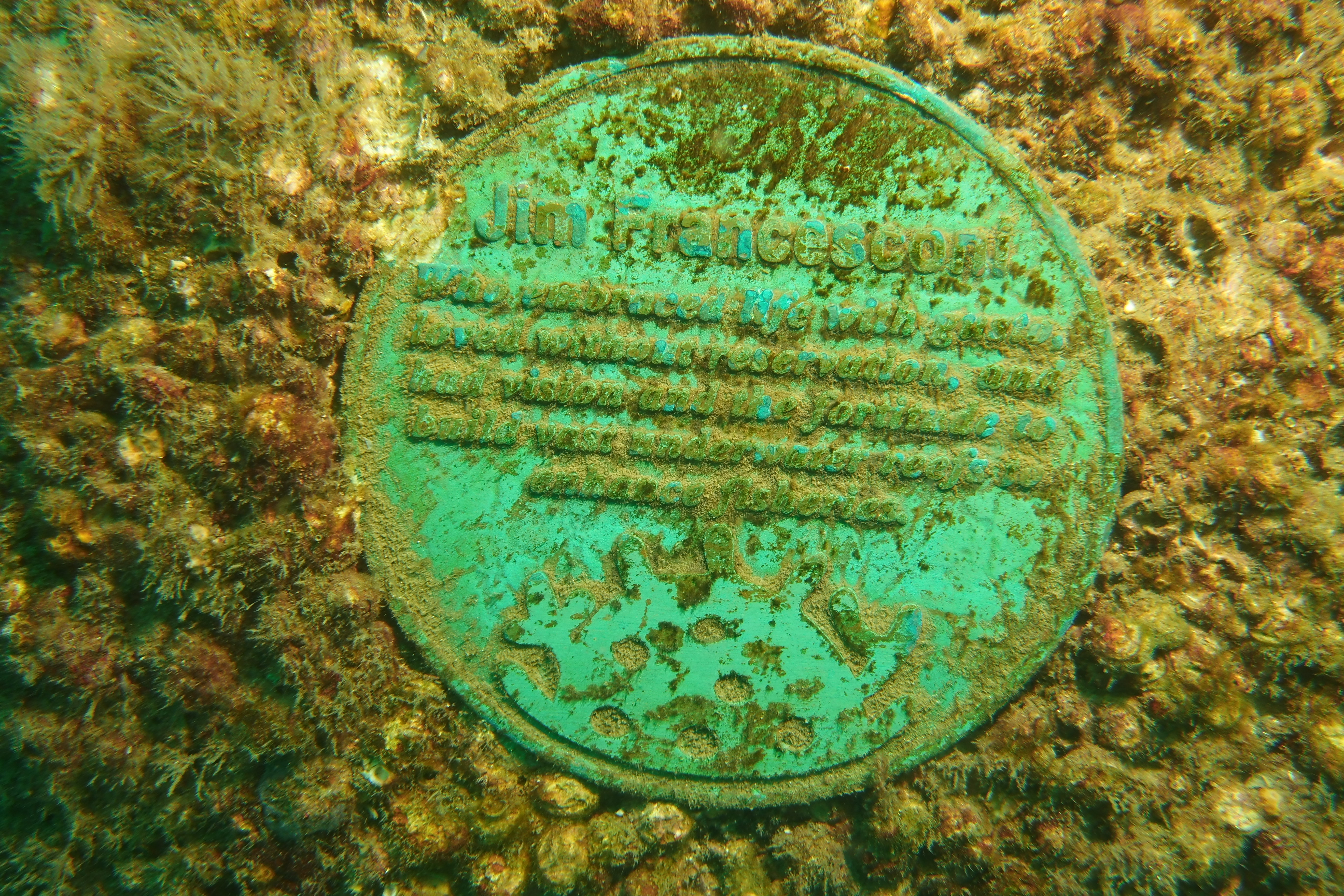 Francesconi Tugboat plaque