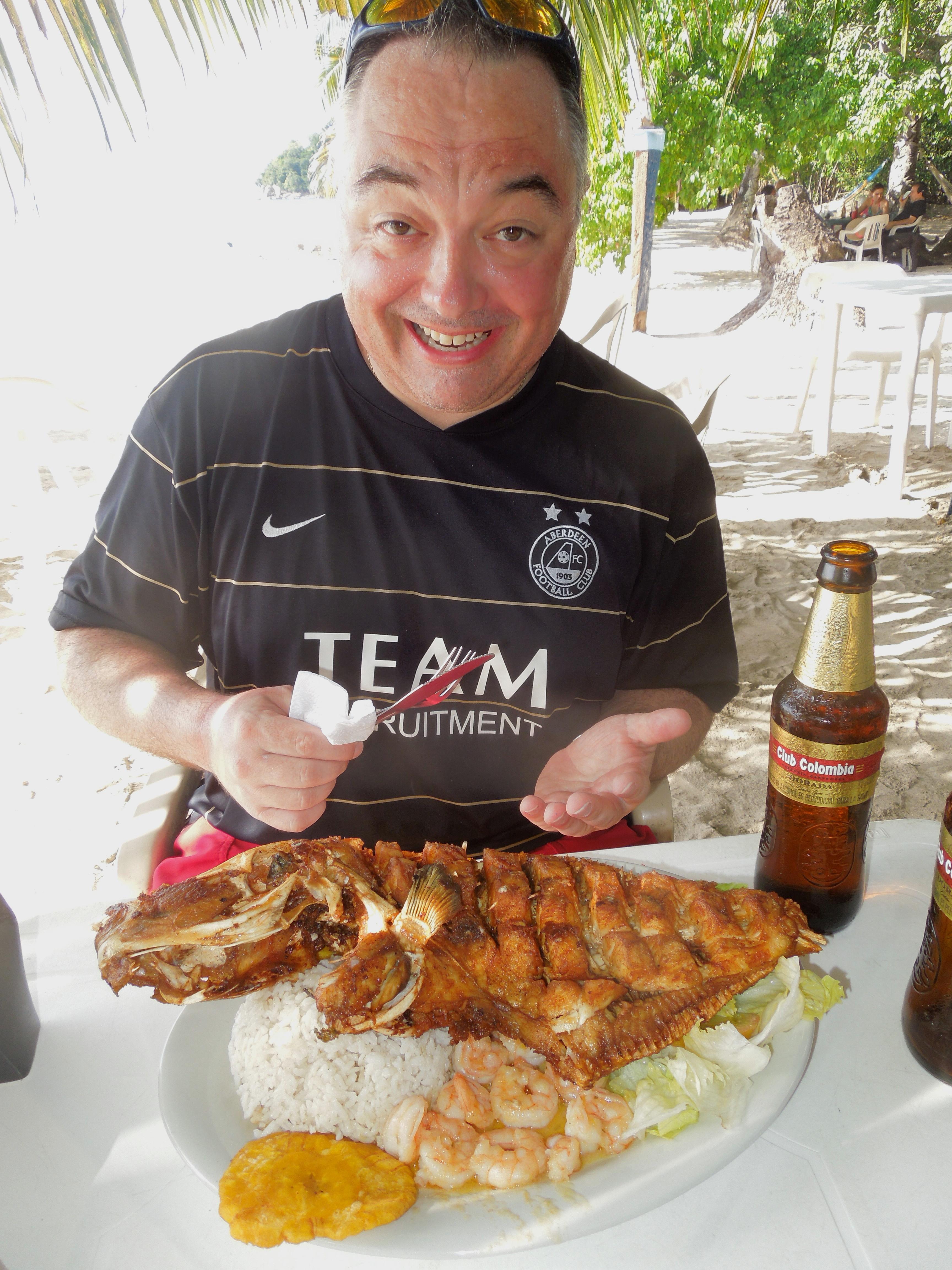 fried "old wife" fish