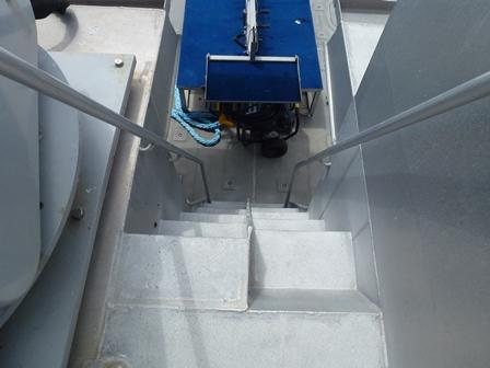From top deck to below deck