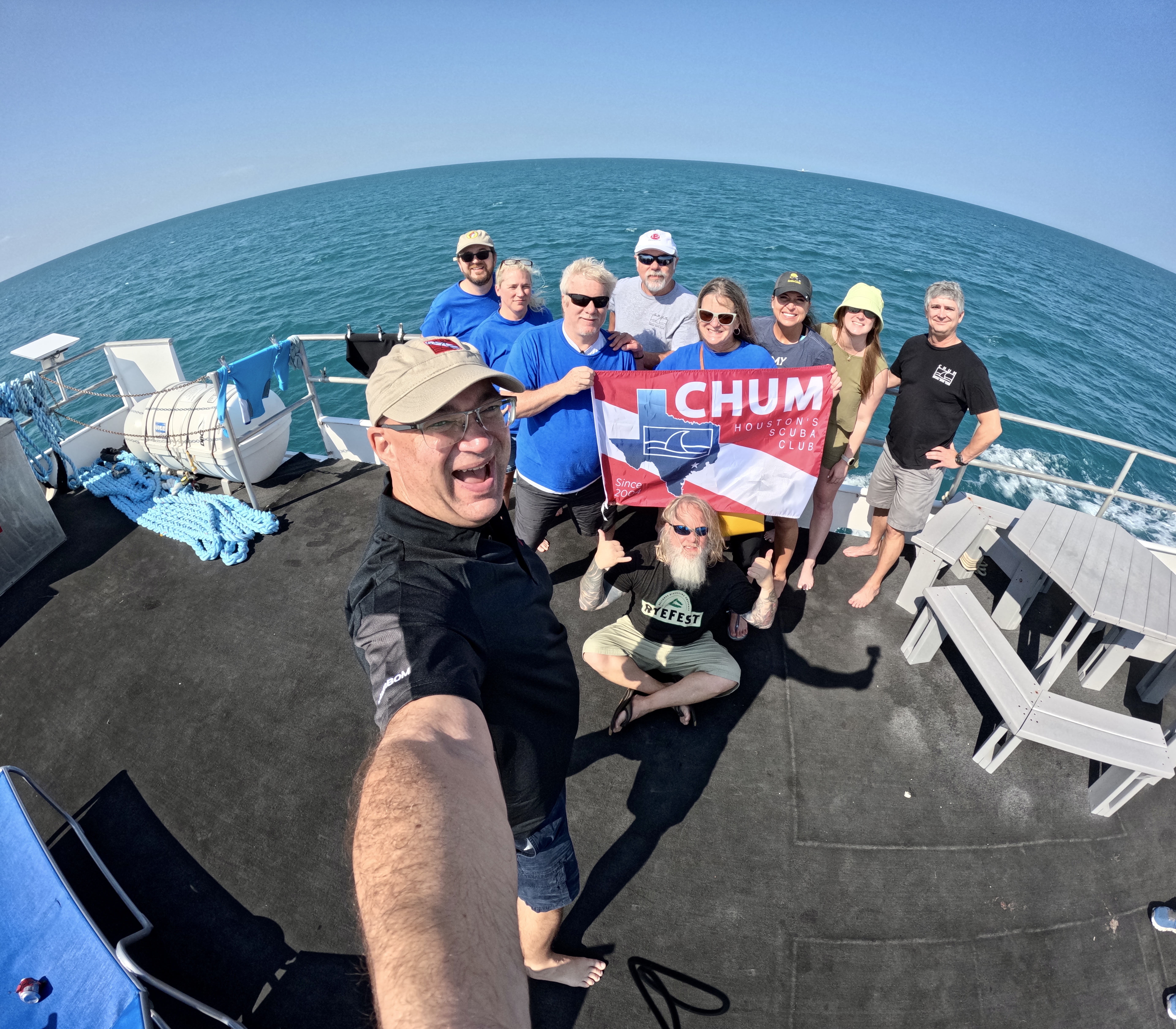 GoPro Selfie with CHUMmers