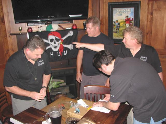 Grand Poohbah point's to the final resting sport for the plaque.