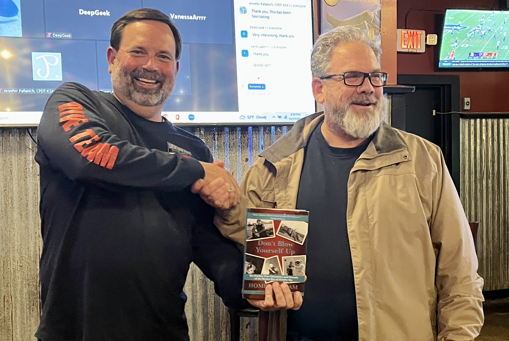 GWNDWN wins a copy of the book