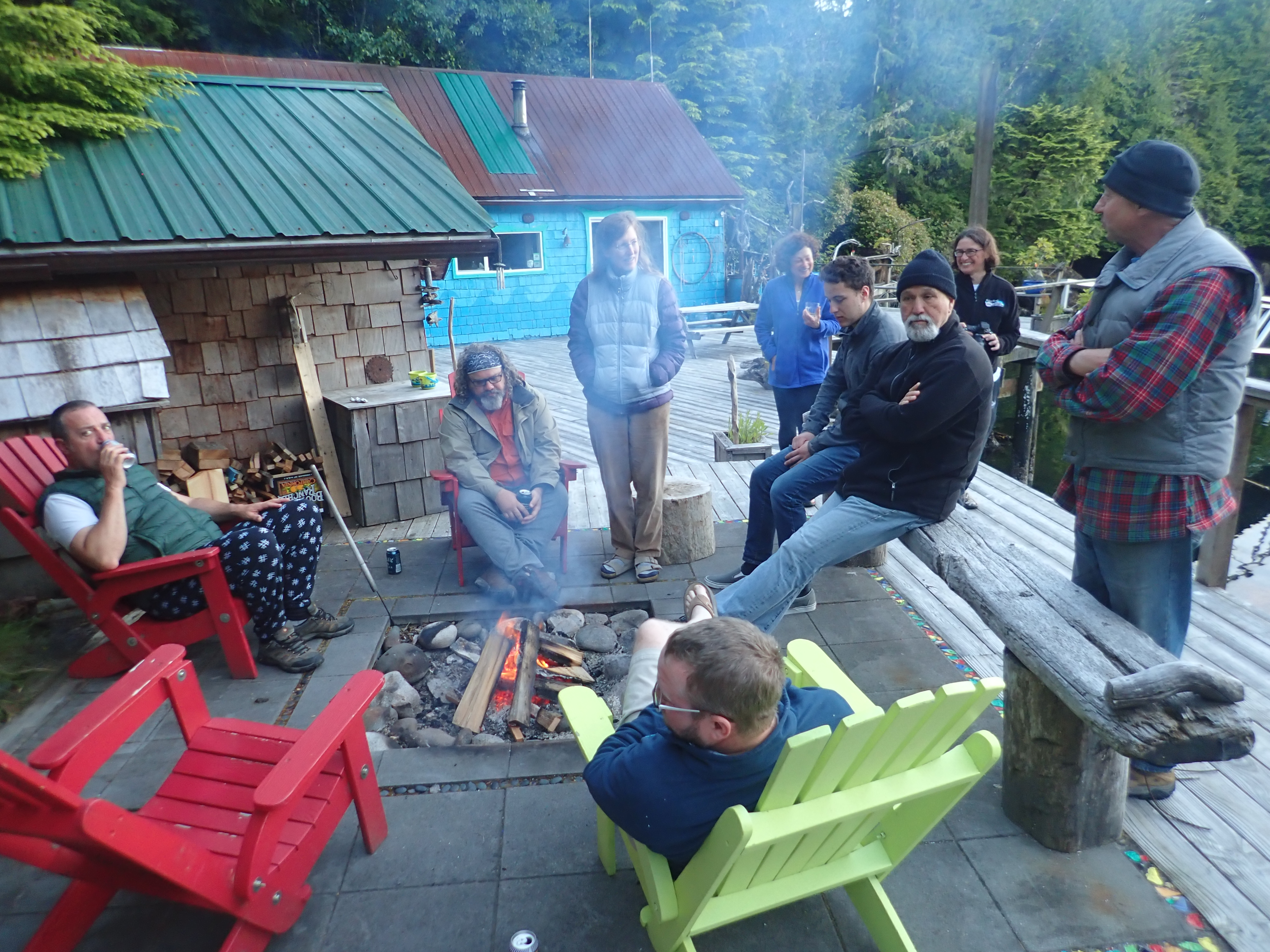 hangin' by the fire