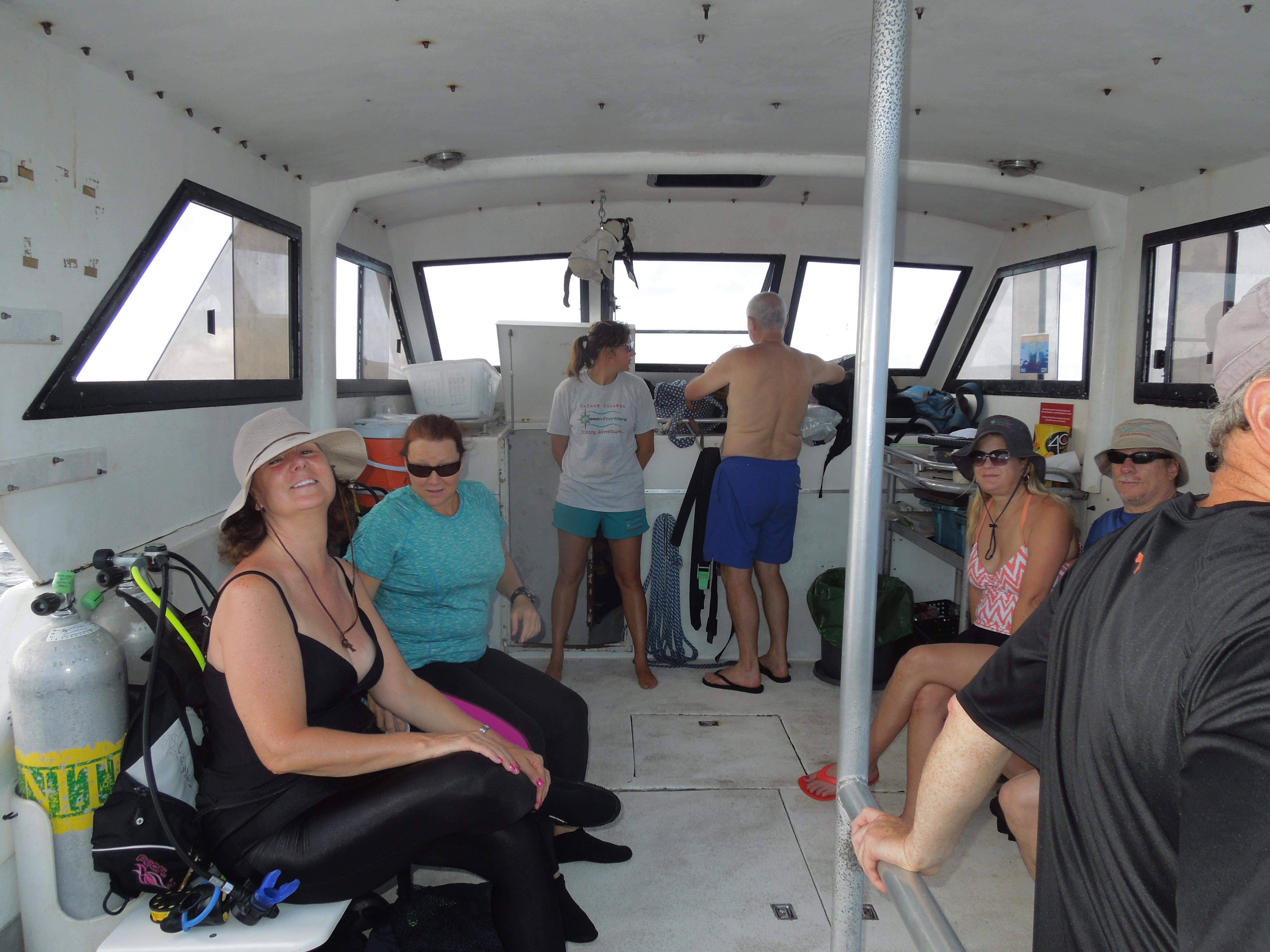 Hanging out on the Ocean Hawk