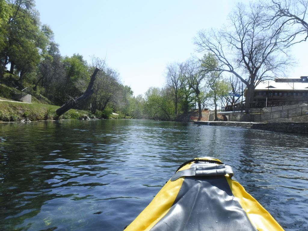 Heading upstream