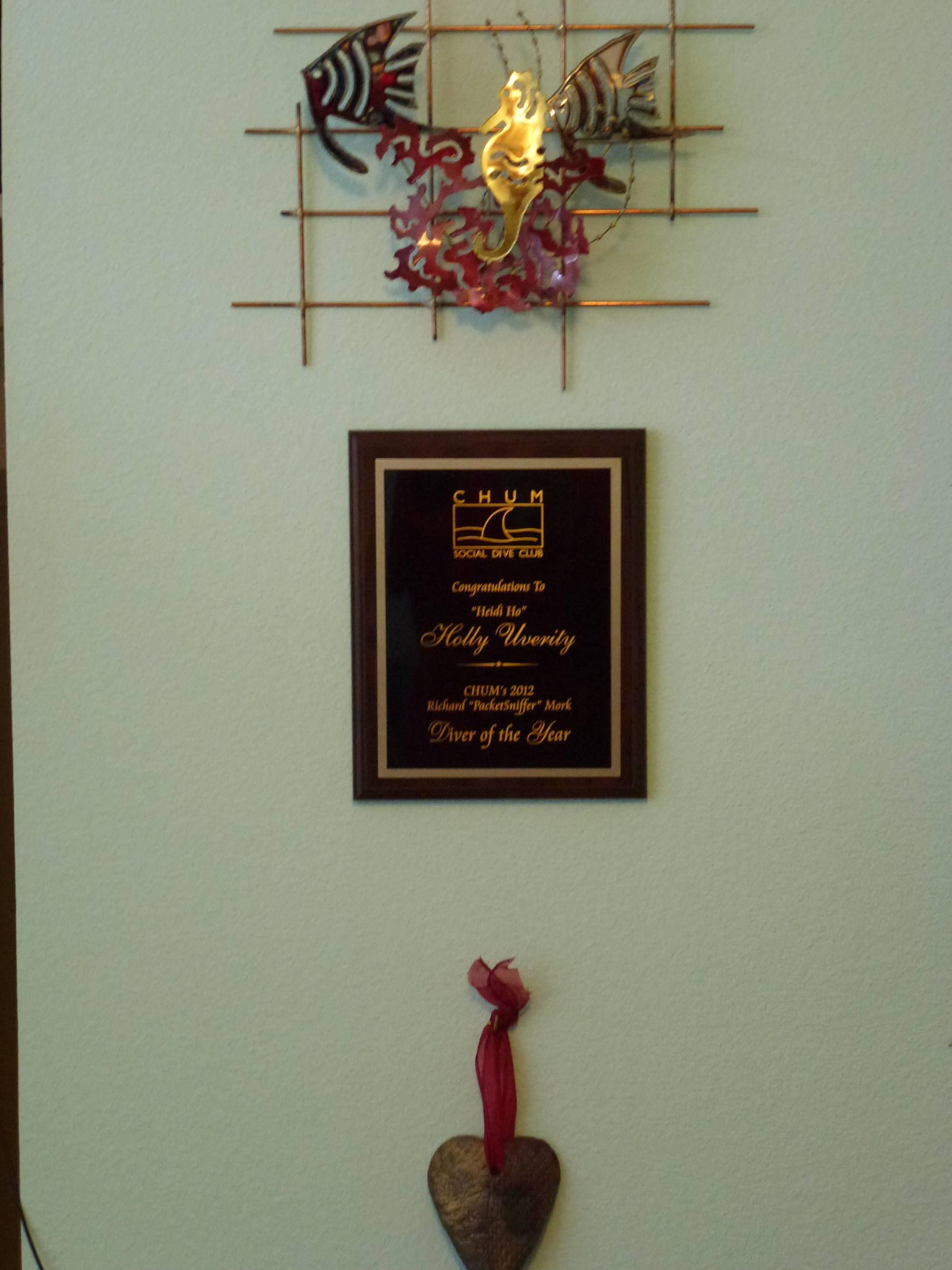 Heidi Ho - CHUM's Diver of the Year