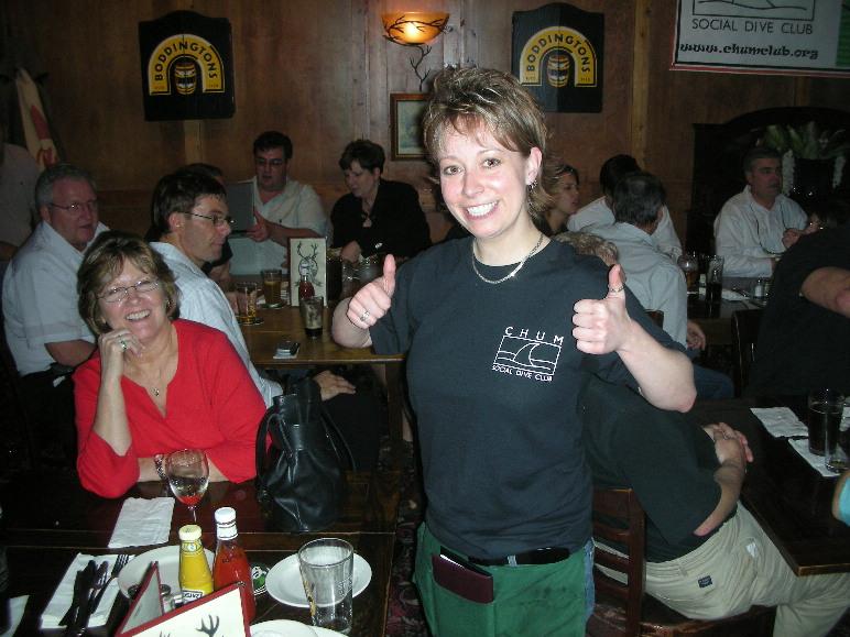 Holly & her CHUM shirt