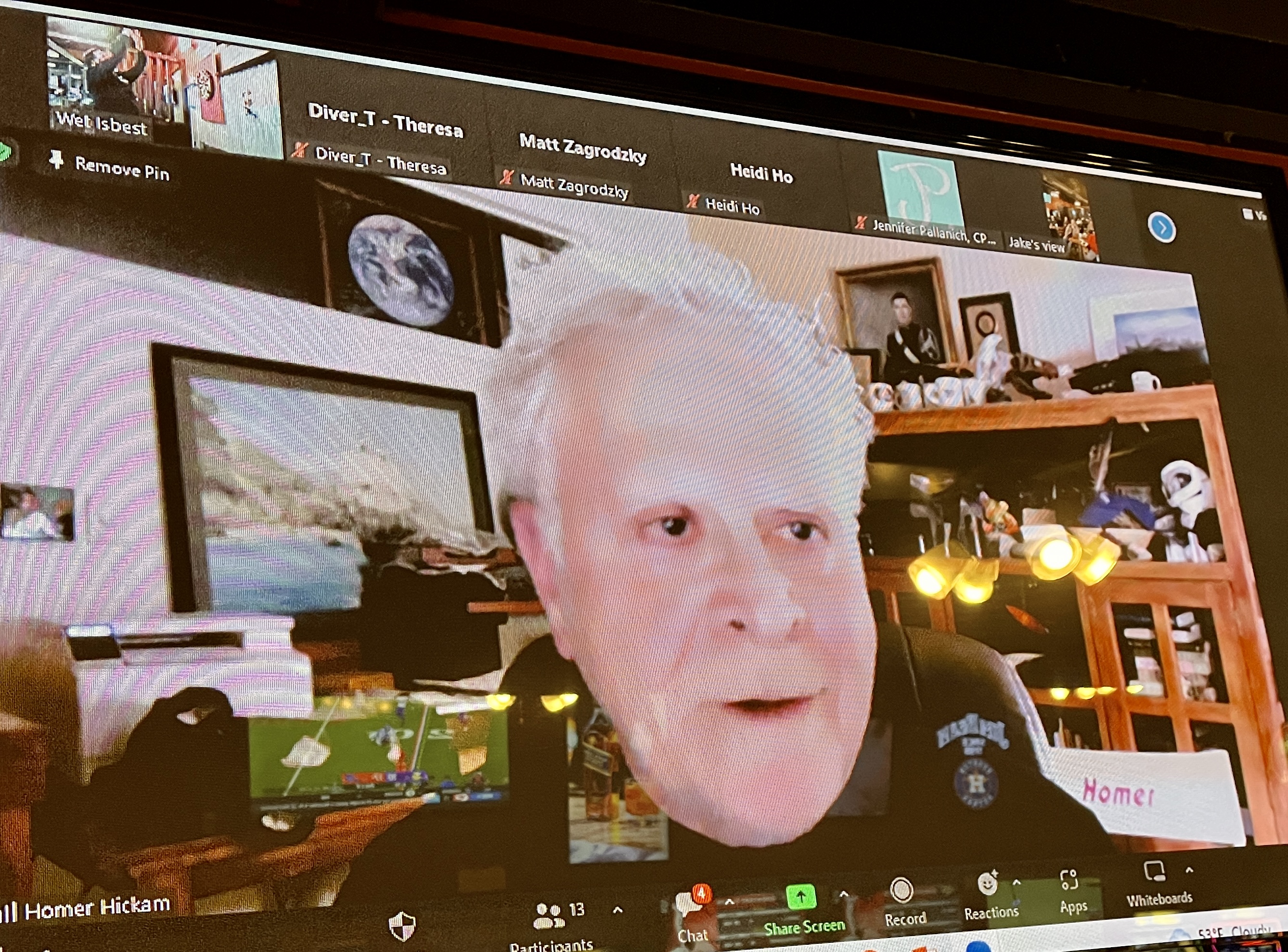 Homer Hickam, our Nov speaker