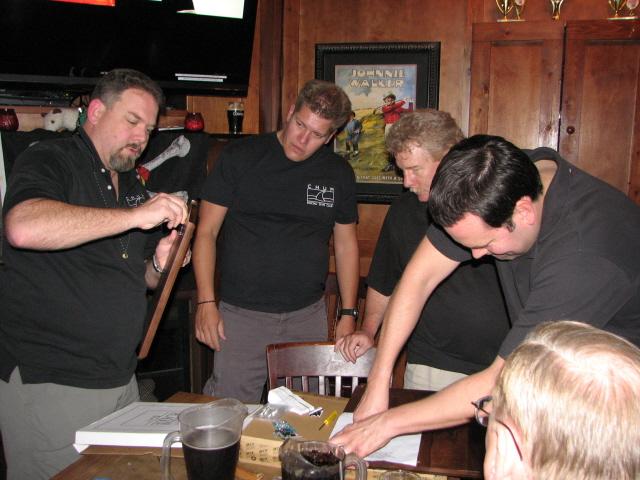 How many CHUM Board of Director's does it take to hang a plaque?