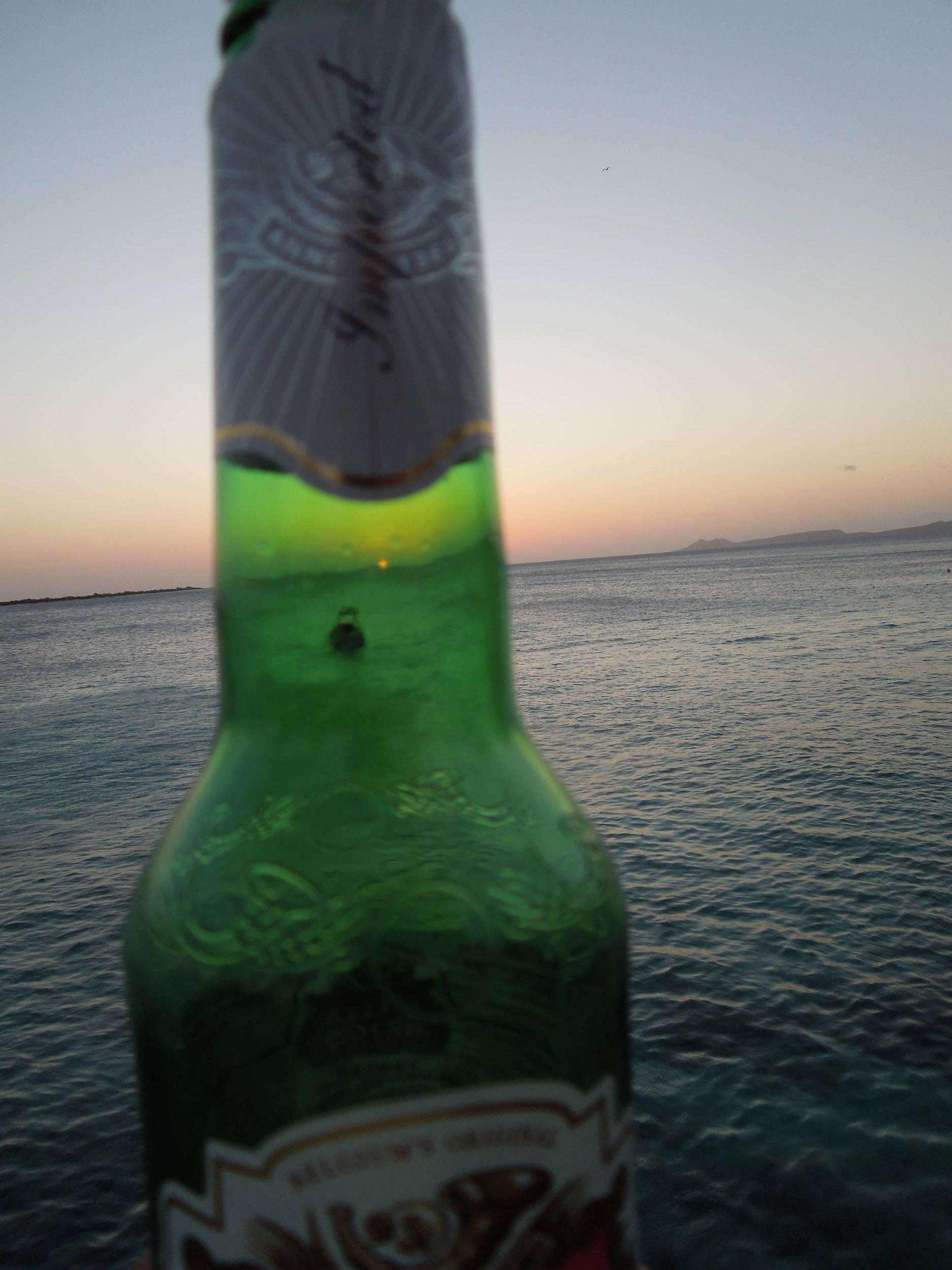 How to find the green flash
