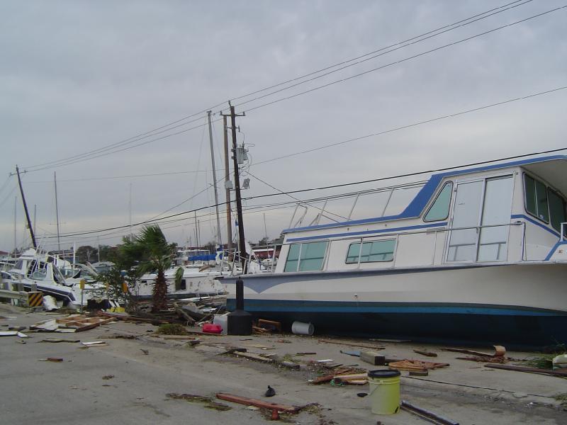 Hurricane Ike down by NASA