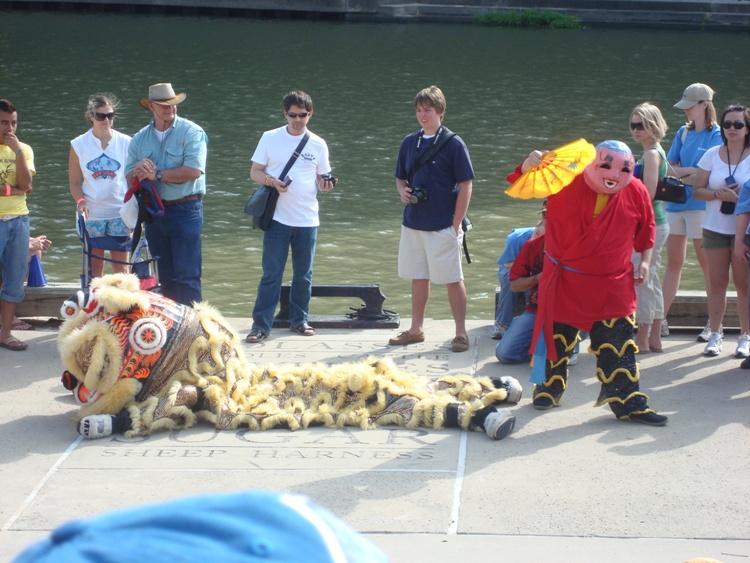 I think it's a lion not a dragon! Oops!