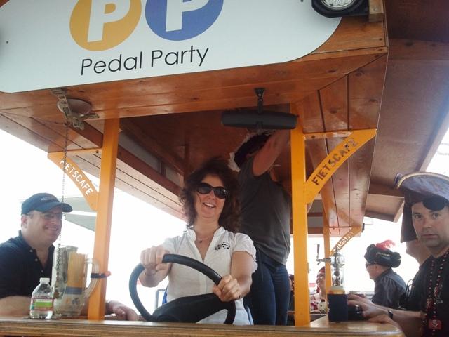 I'm driving the bar!