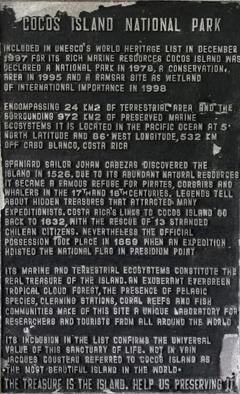 Inspirational Cocos Plaque