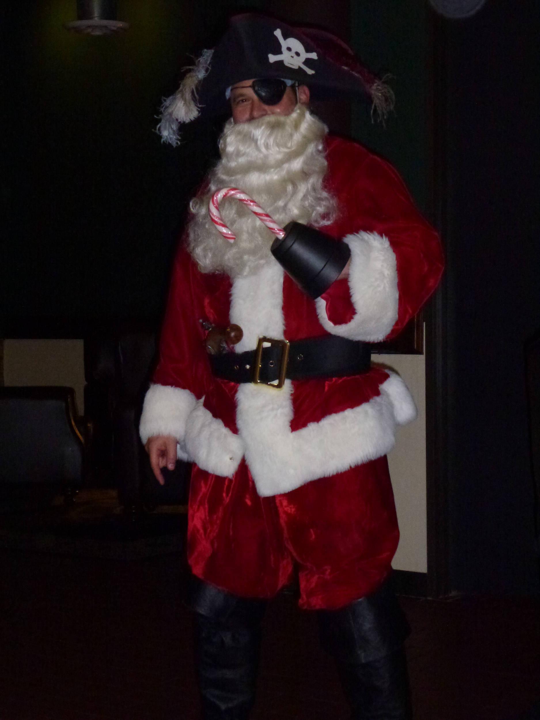 Is that your hook or are you Santa?