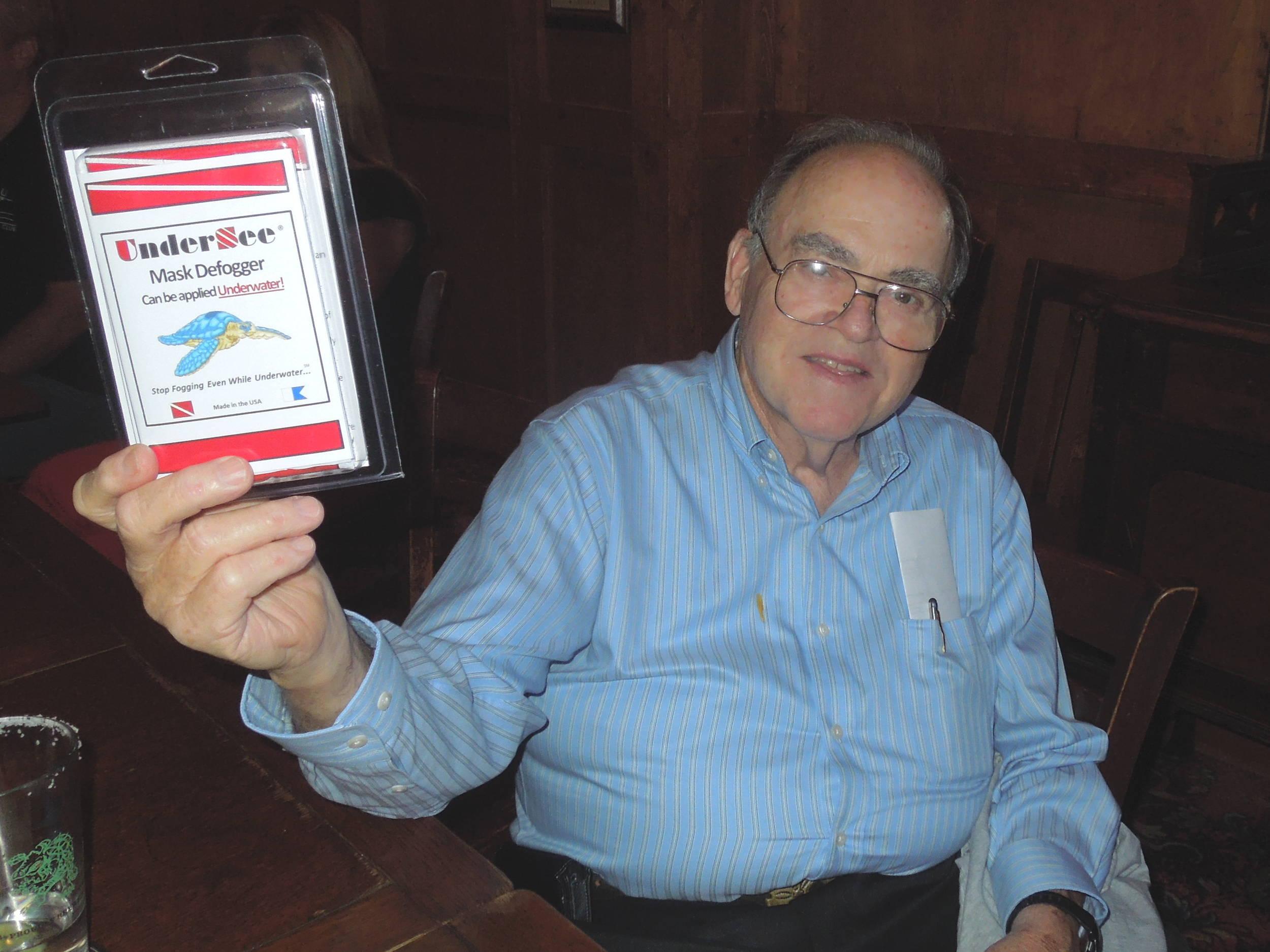 James got a door prize