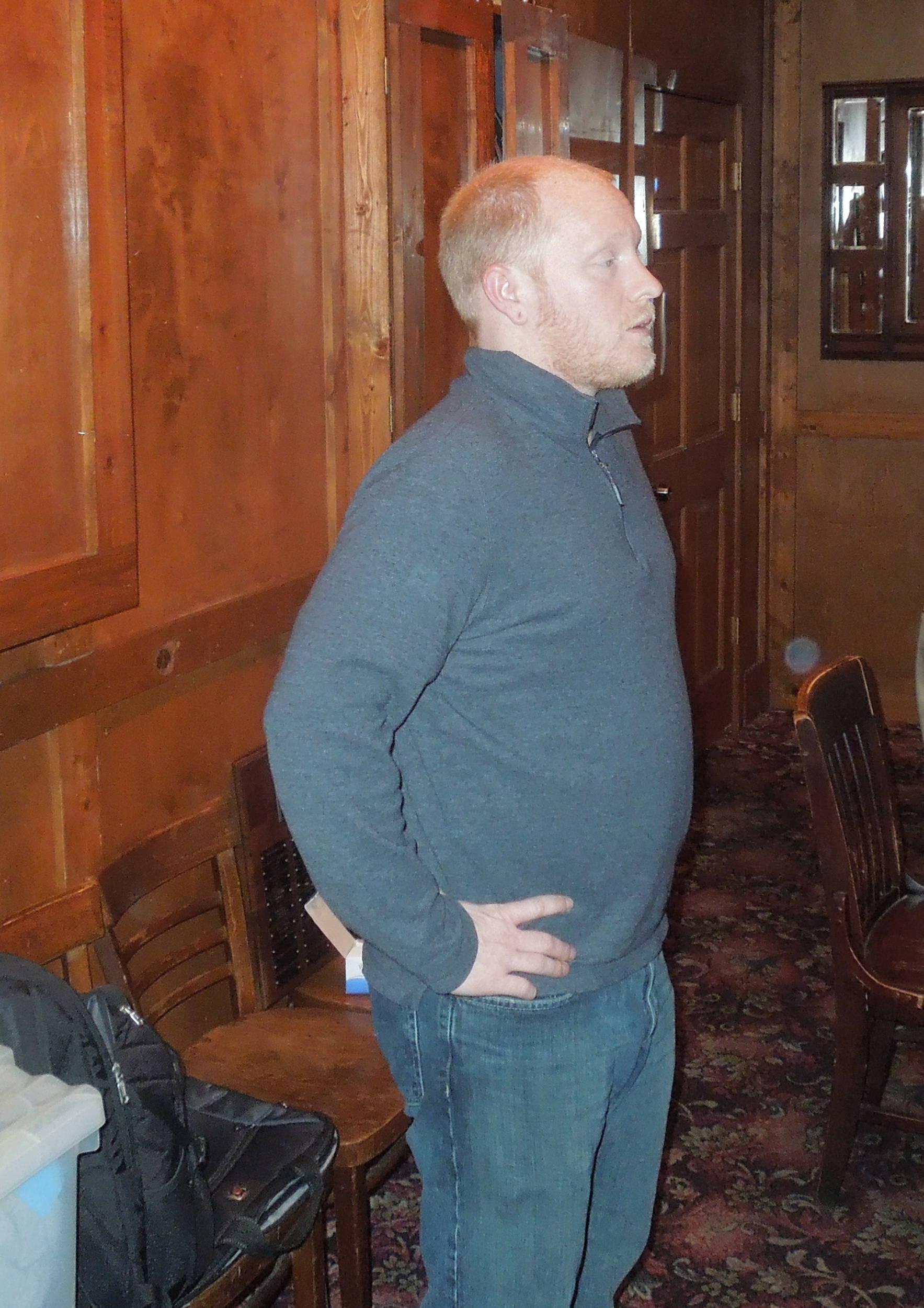 Jeff announces the election results