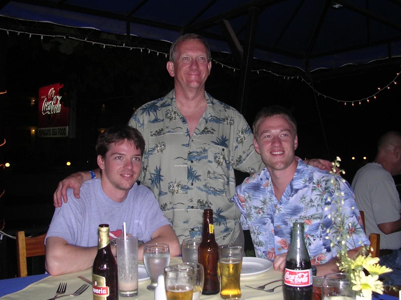 Justin, Bruce & Aaron