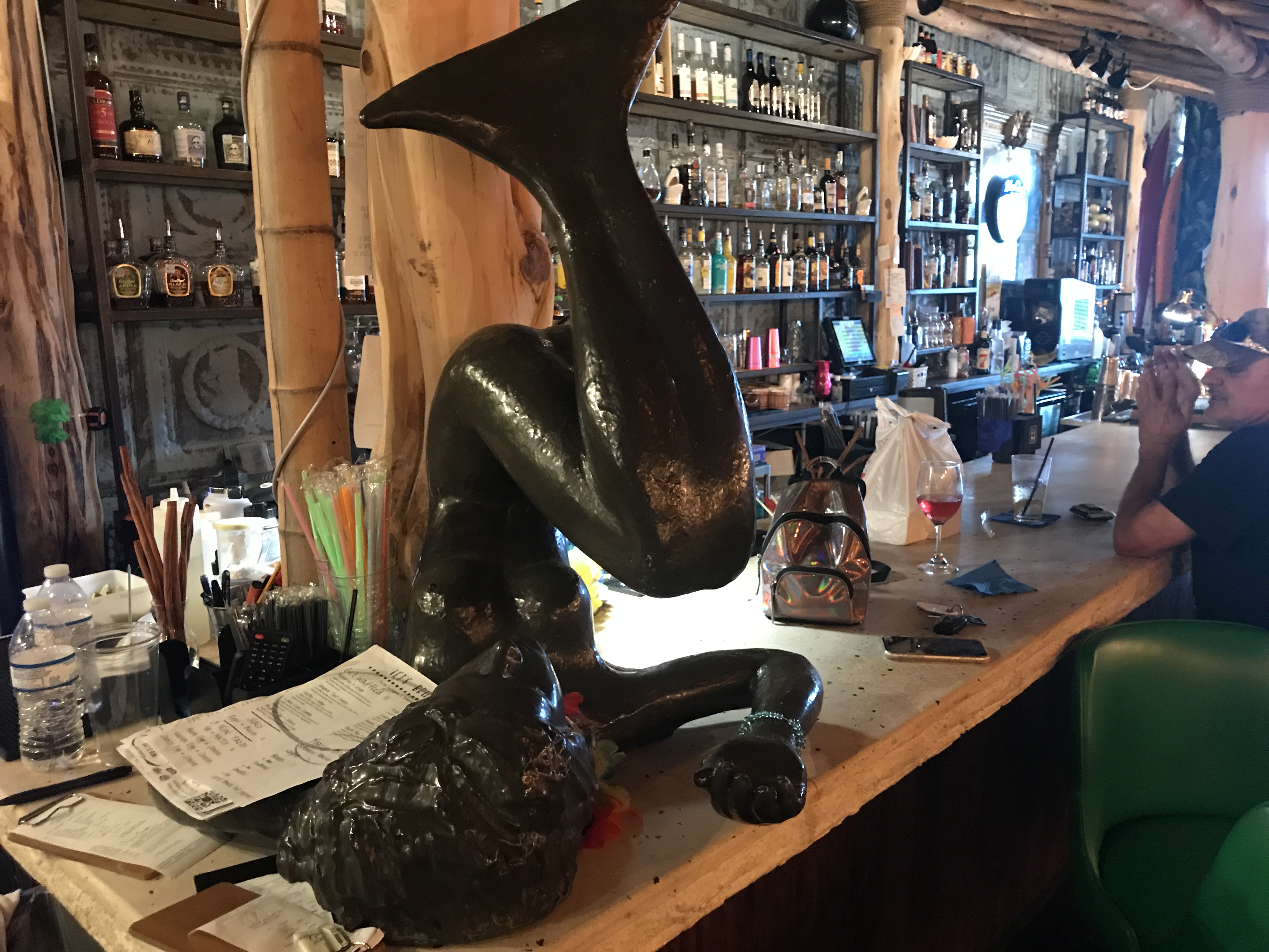 Lake Jackson tiki bar