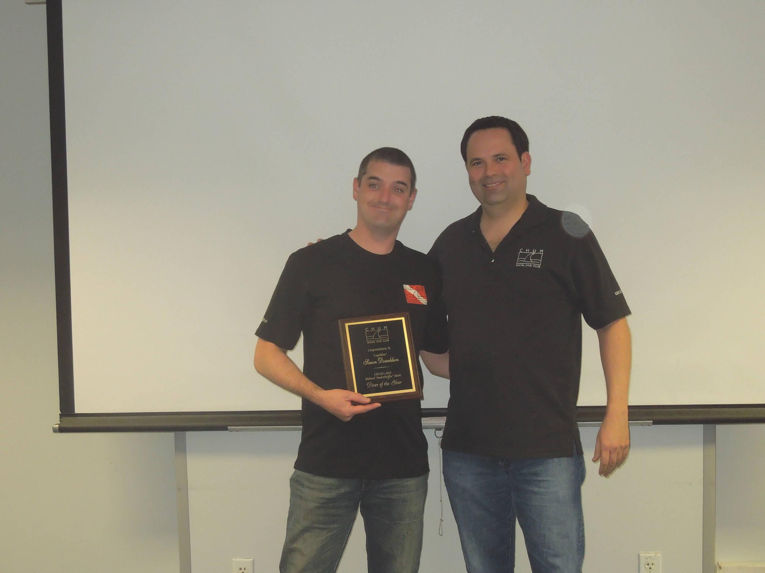 LegoBlox, CHUM's 2013 Diver of the Year