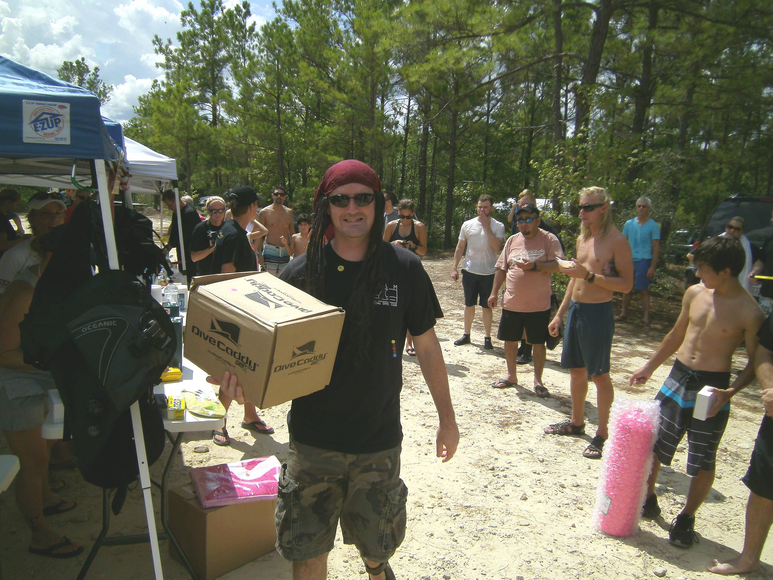 LegoBloxs won a dive caddy