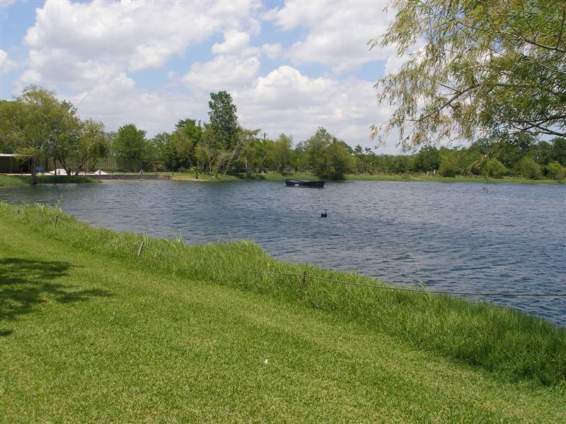 Looking at the north side of lake