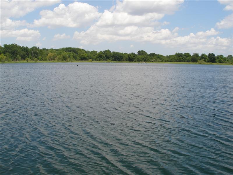 Looking at the northeast corner of lake