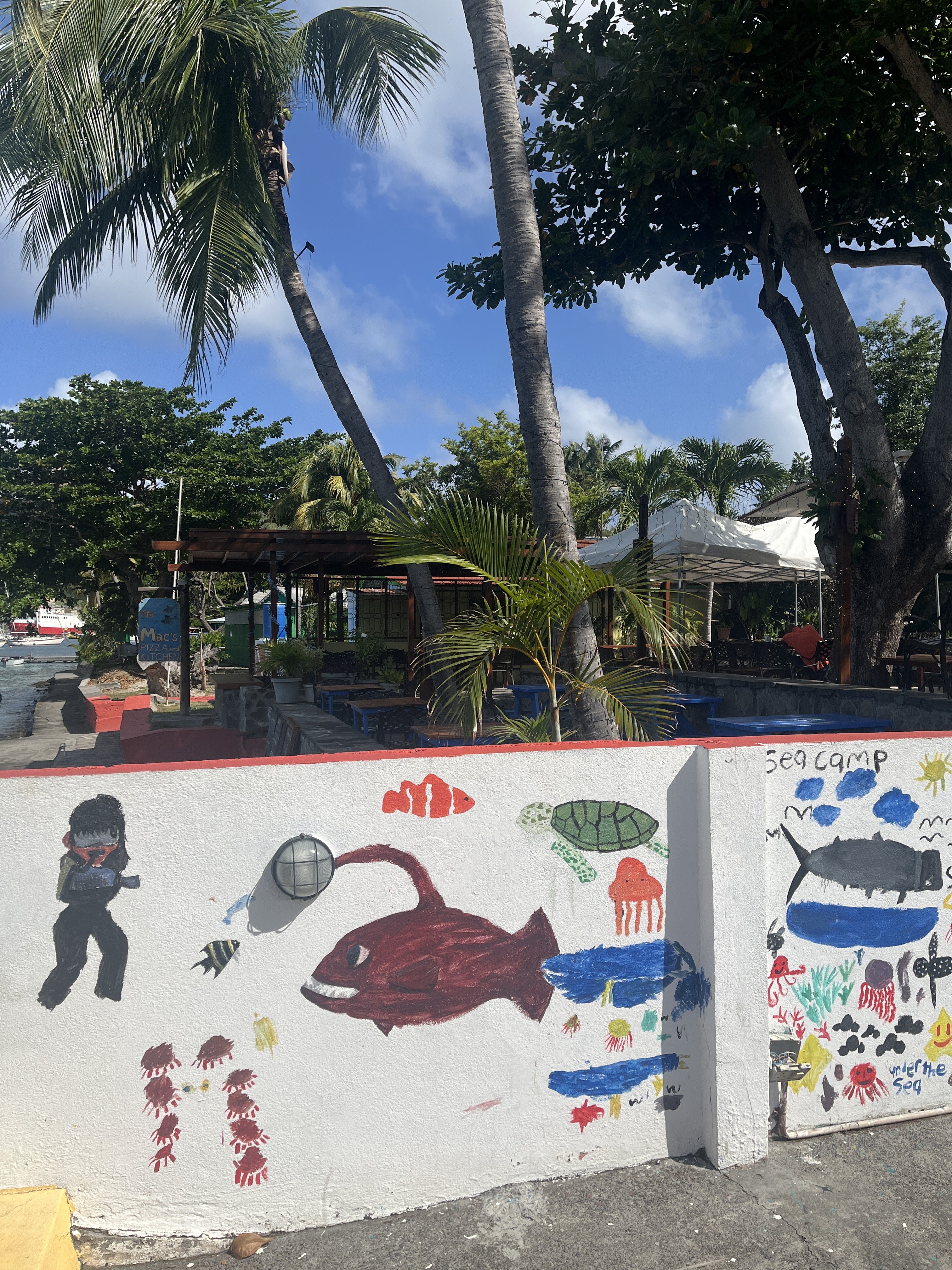 Love this lanternfish in the mural